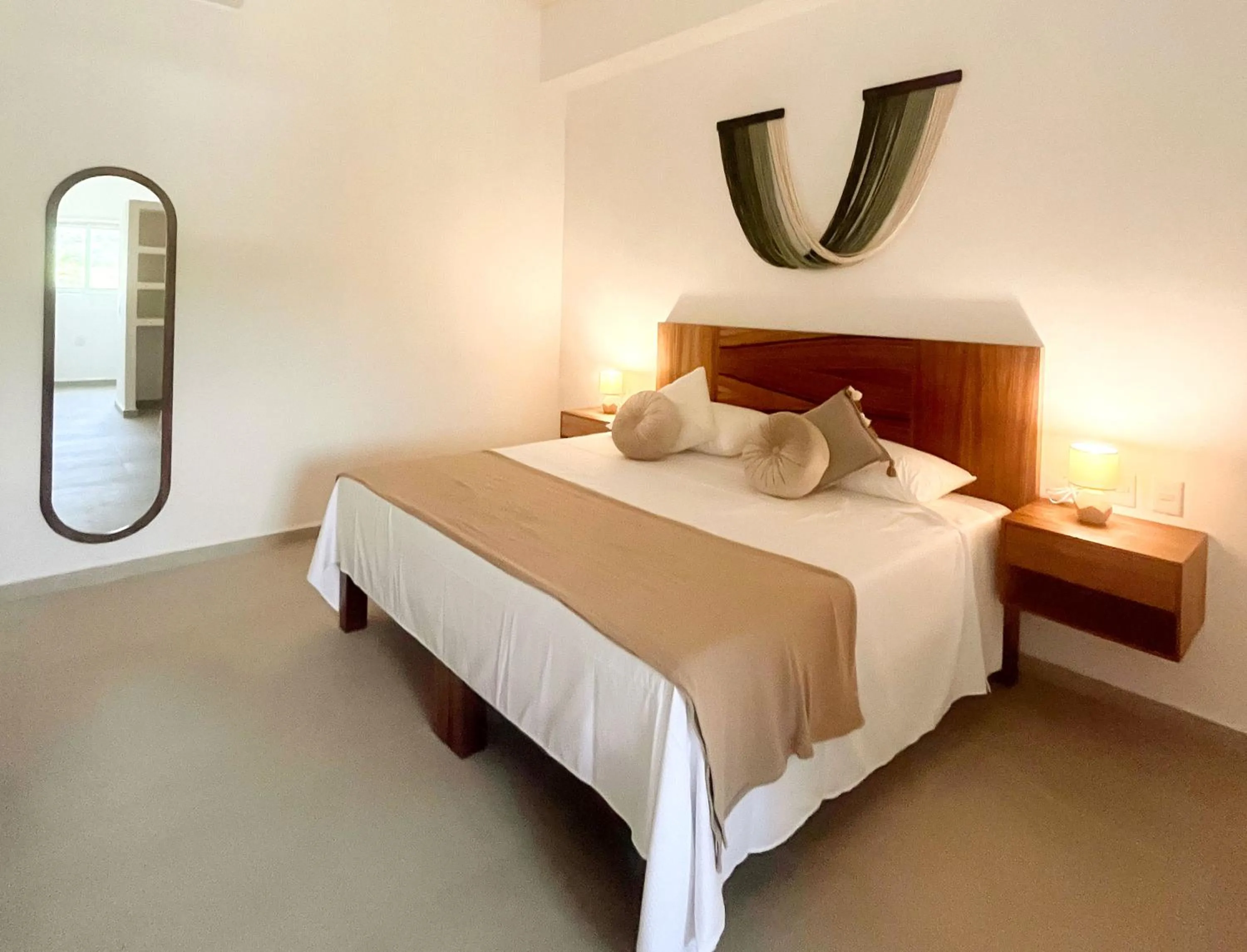 Bed in Itare Beach House