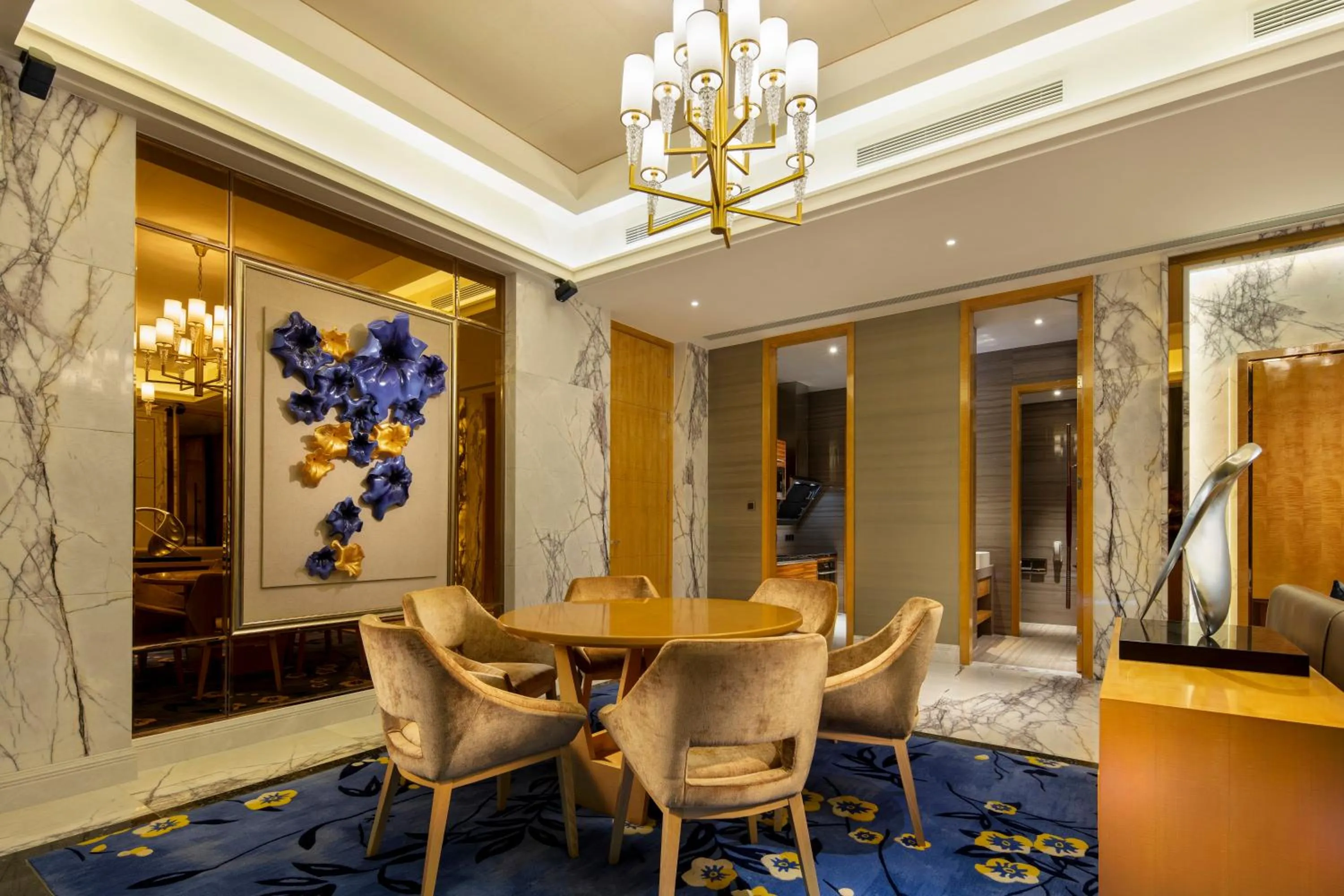 Living room in Wyndham Shanghai Nanxiang