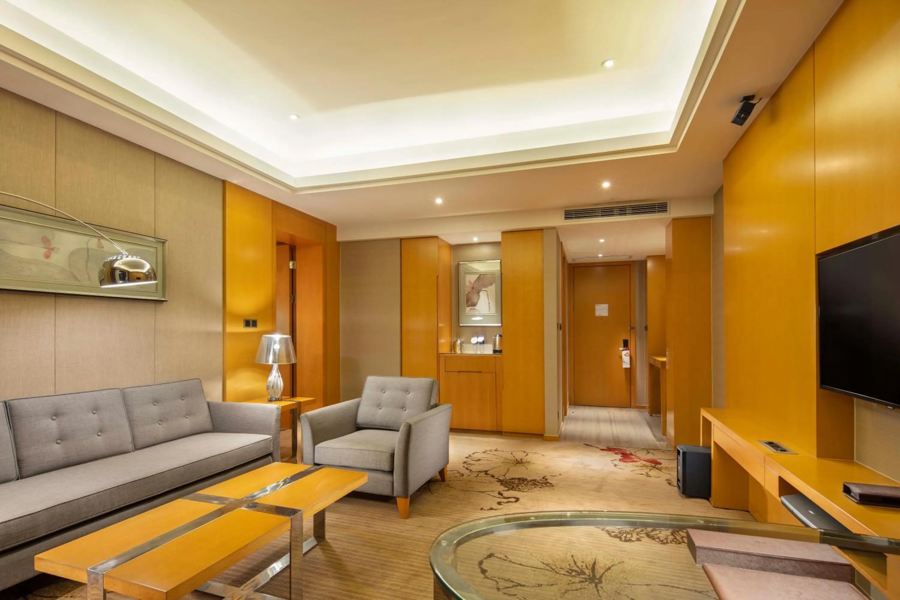 Living room in Wyndham Shanghai Nanxiang