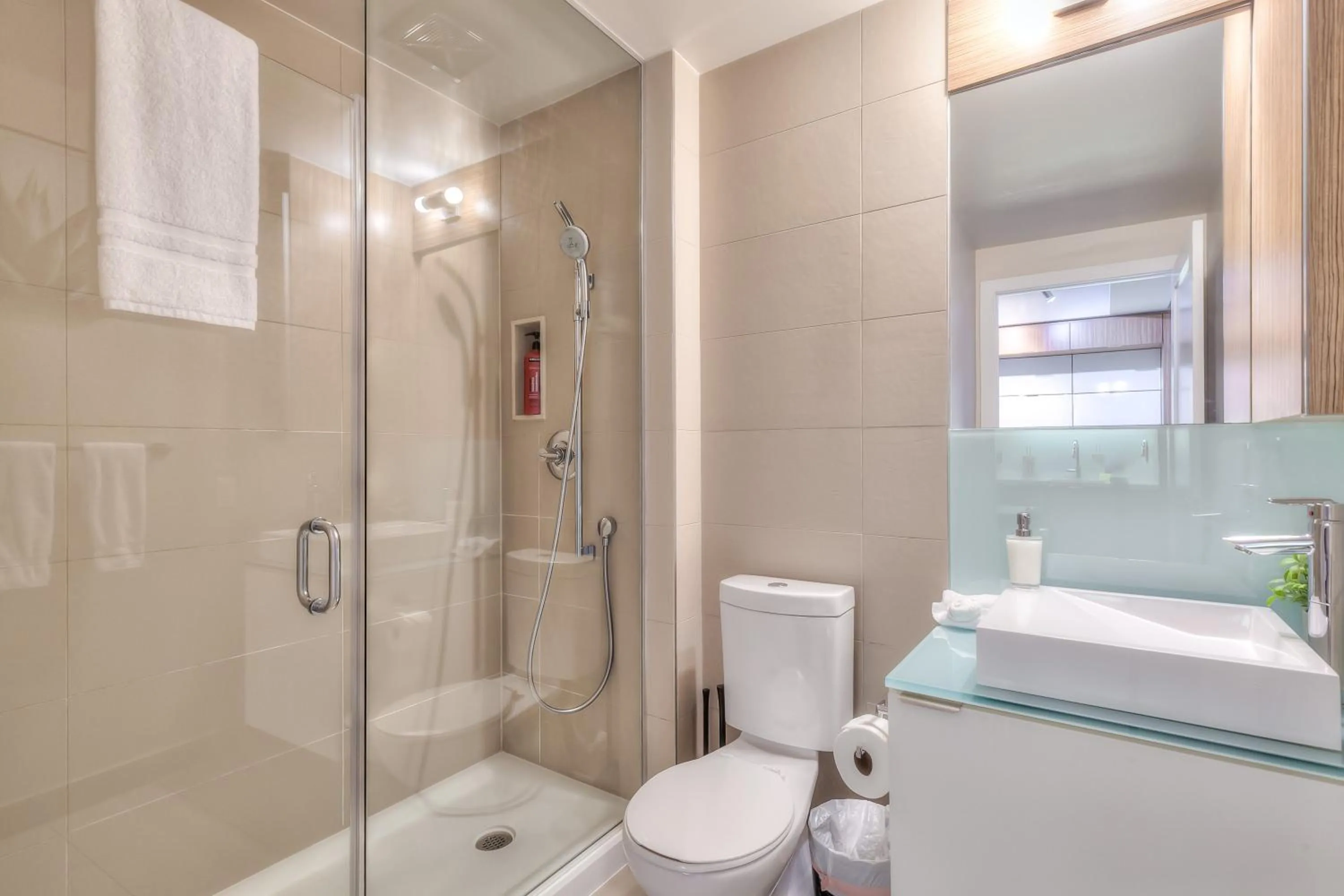 Bathroom in Rivetstays - The Atmos I