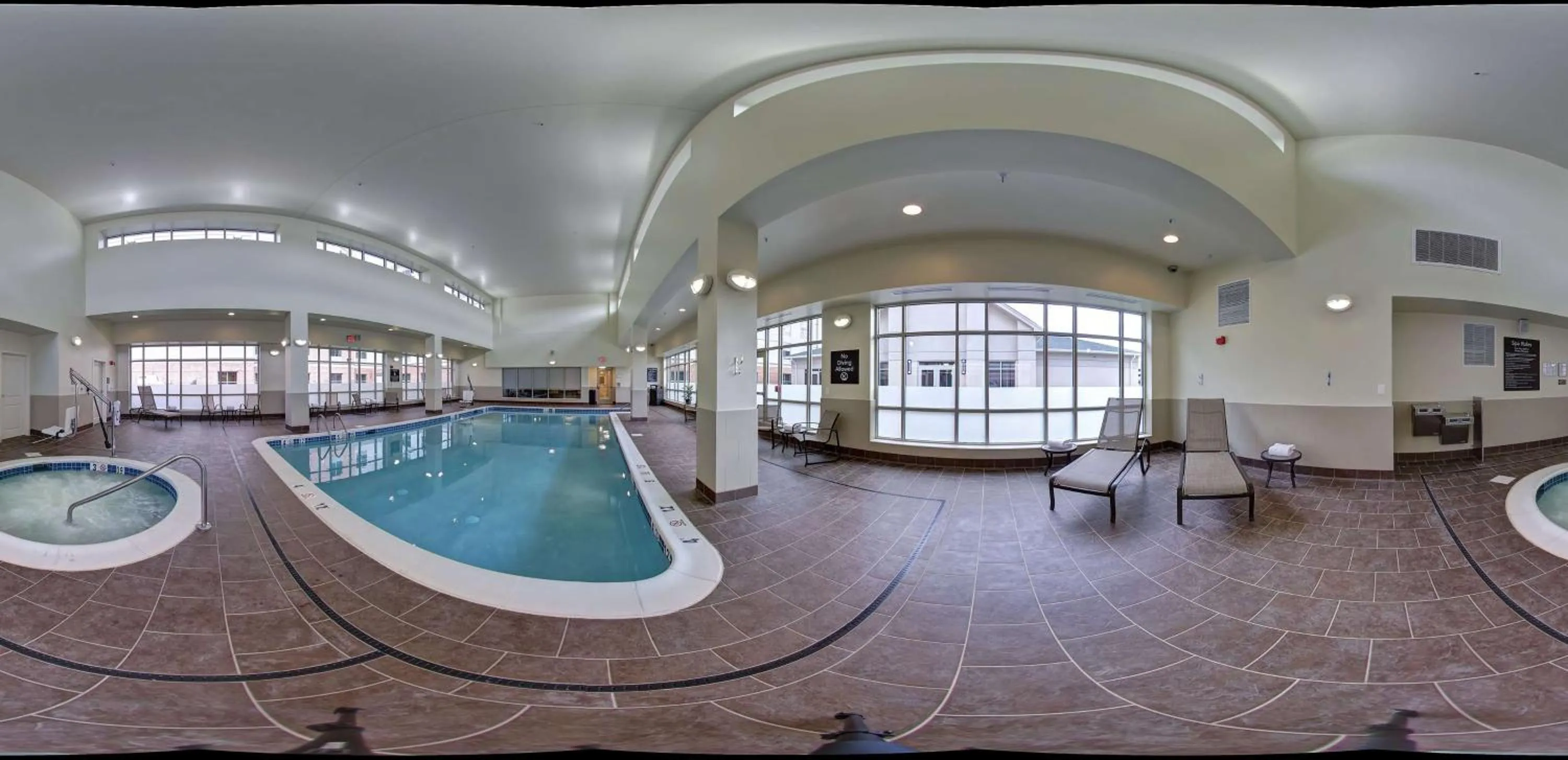 Pool view in Homewood Suites by Hilton Woodbridge