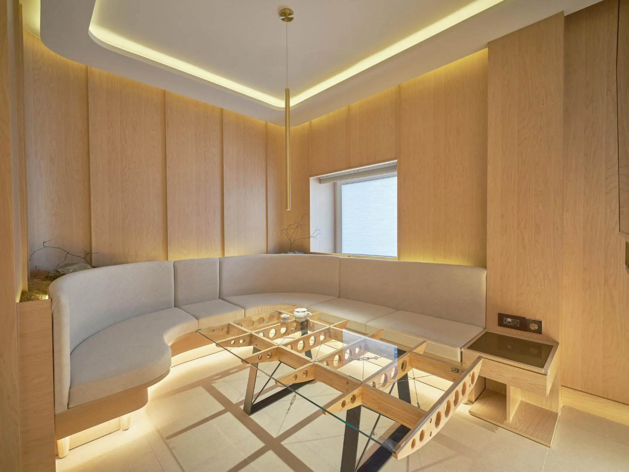 Living room in UH Continental CenterPoint