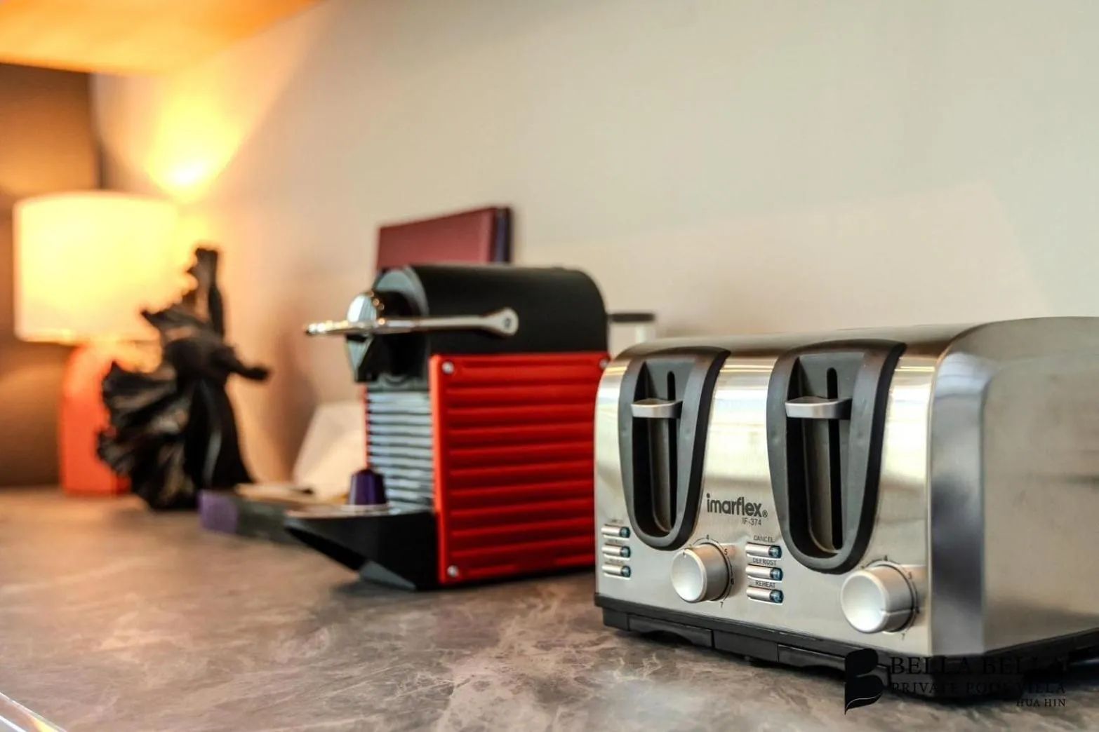 Coffee/tea facilities in BellaBella Private Pool Villa Huahin near Beach