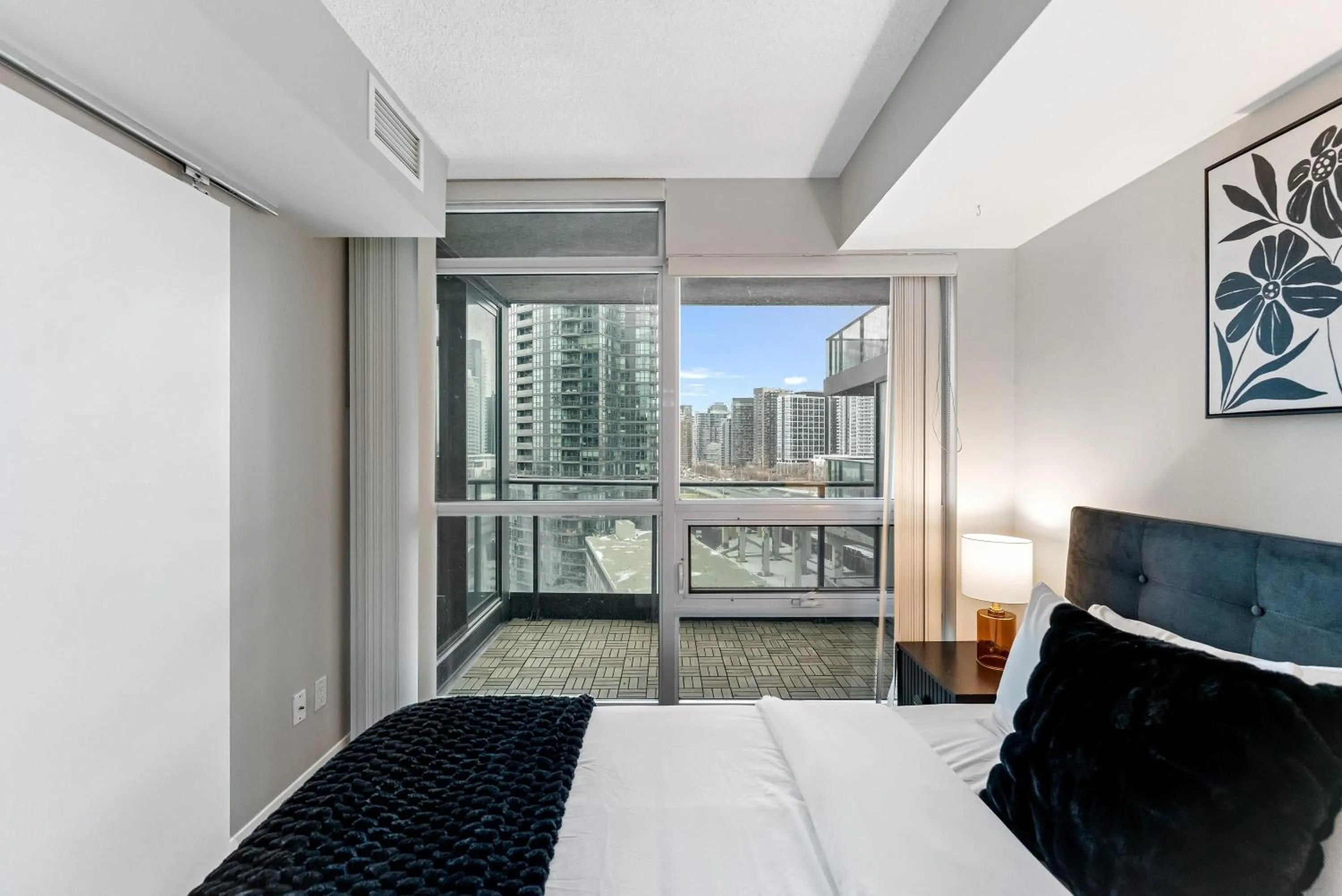 Bed in The Neptune I Suites