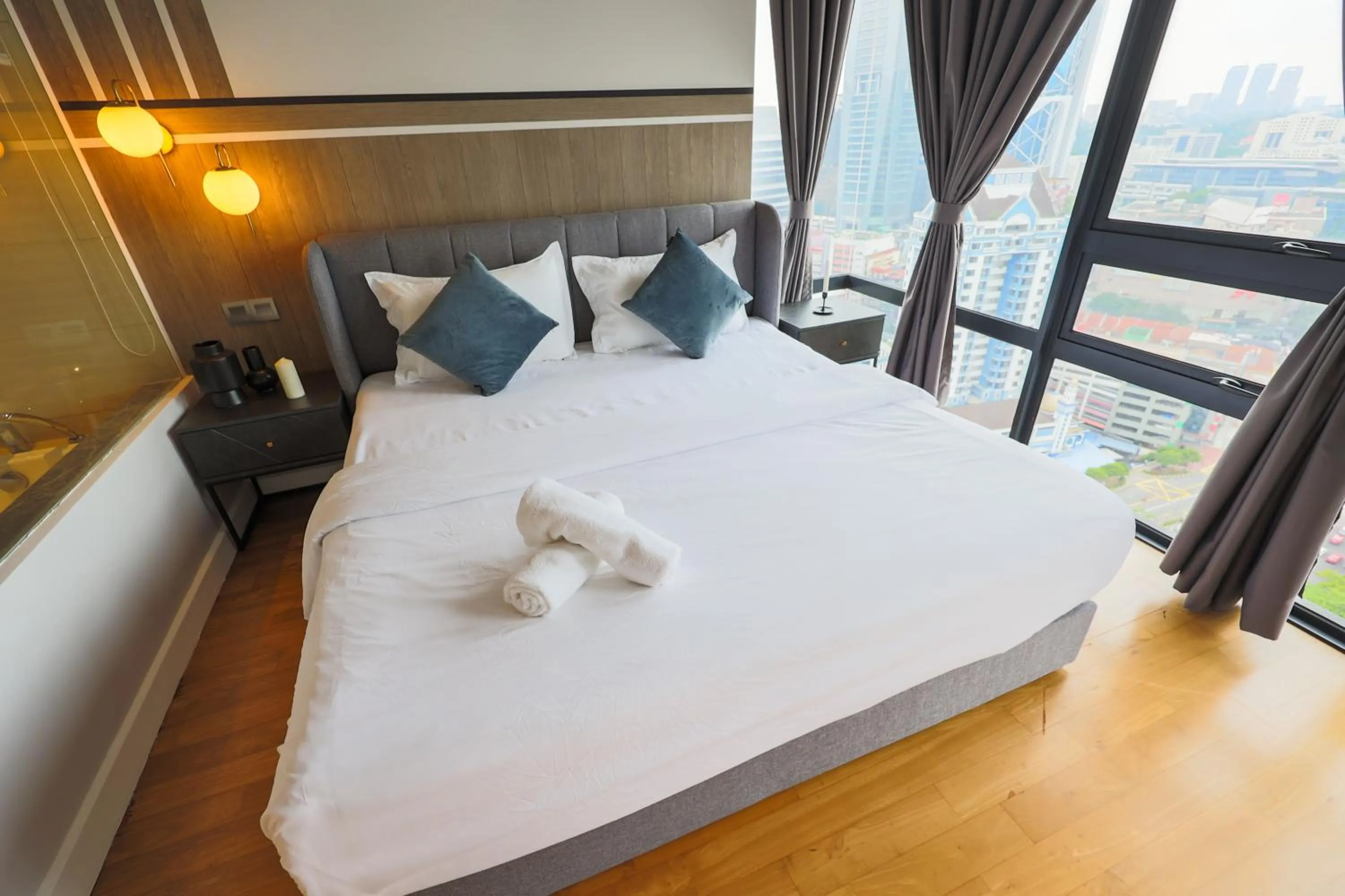 Bed in Anggun Residences Serviced Suites by GB