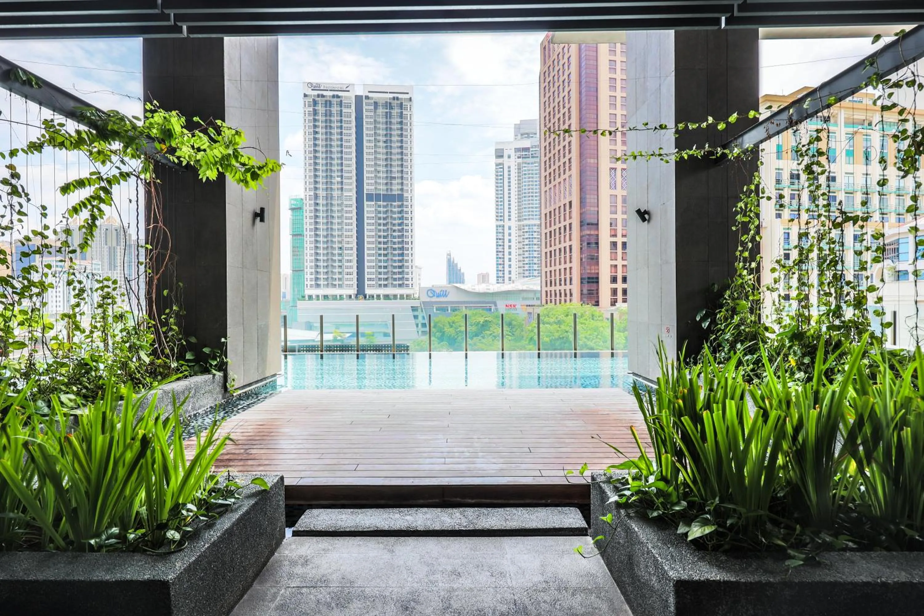 Balcony/Terrace in Anggun Residences Serviced Suites by GB