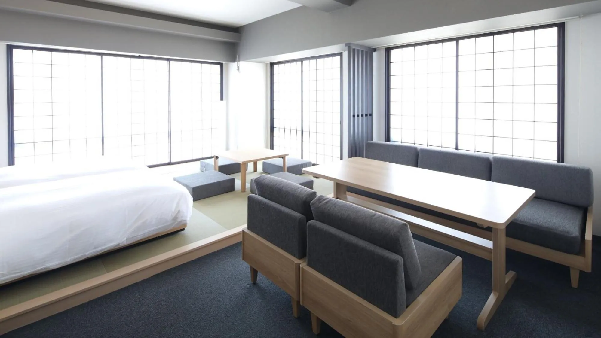 Bed in KOKO HOTEL Residence Kyoto Nijo Castle