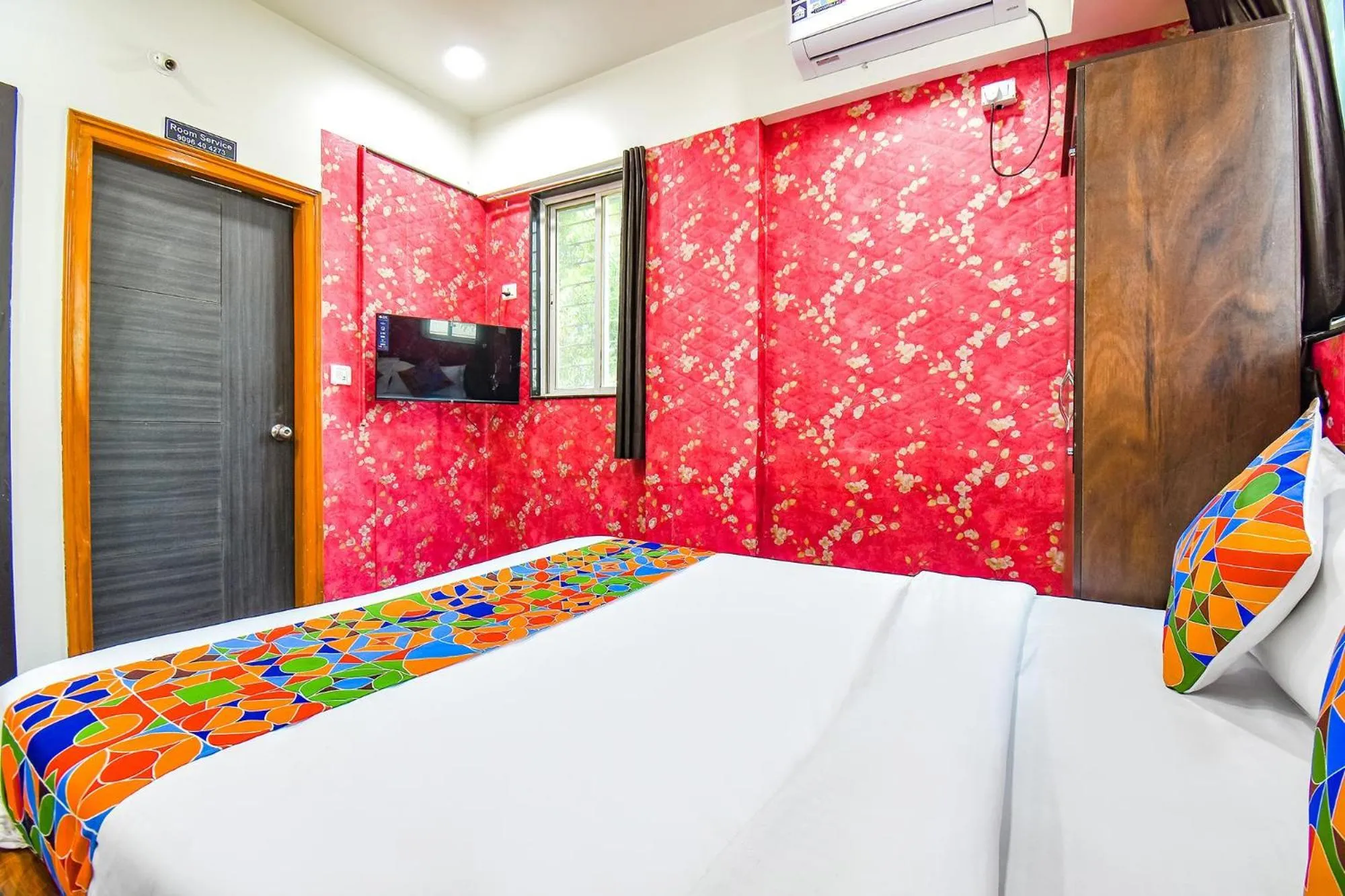 Bed in Via Skylight Studio Rooms