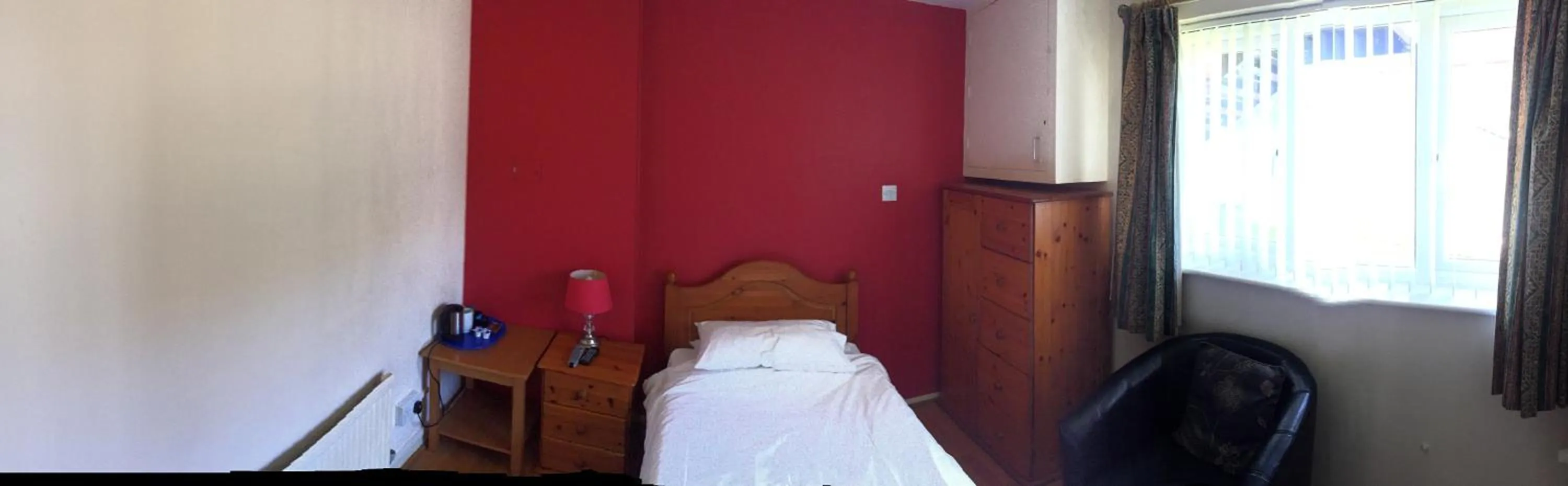 Bed in Red Lion Accommodation