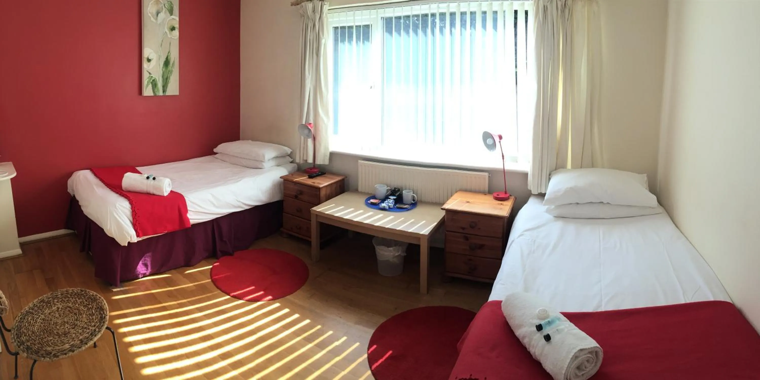 Bed in Red Lion Accommodation