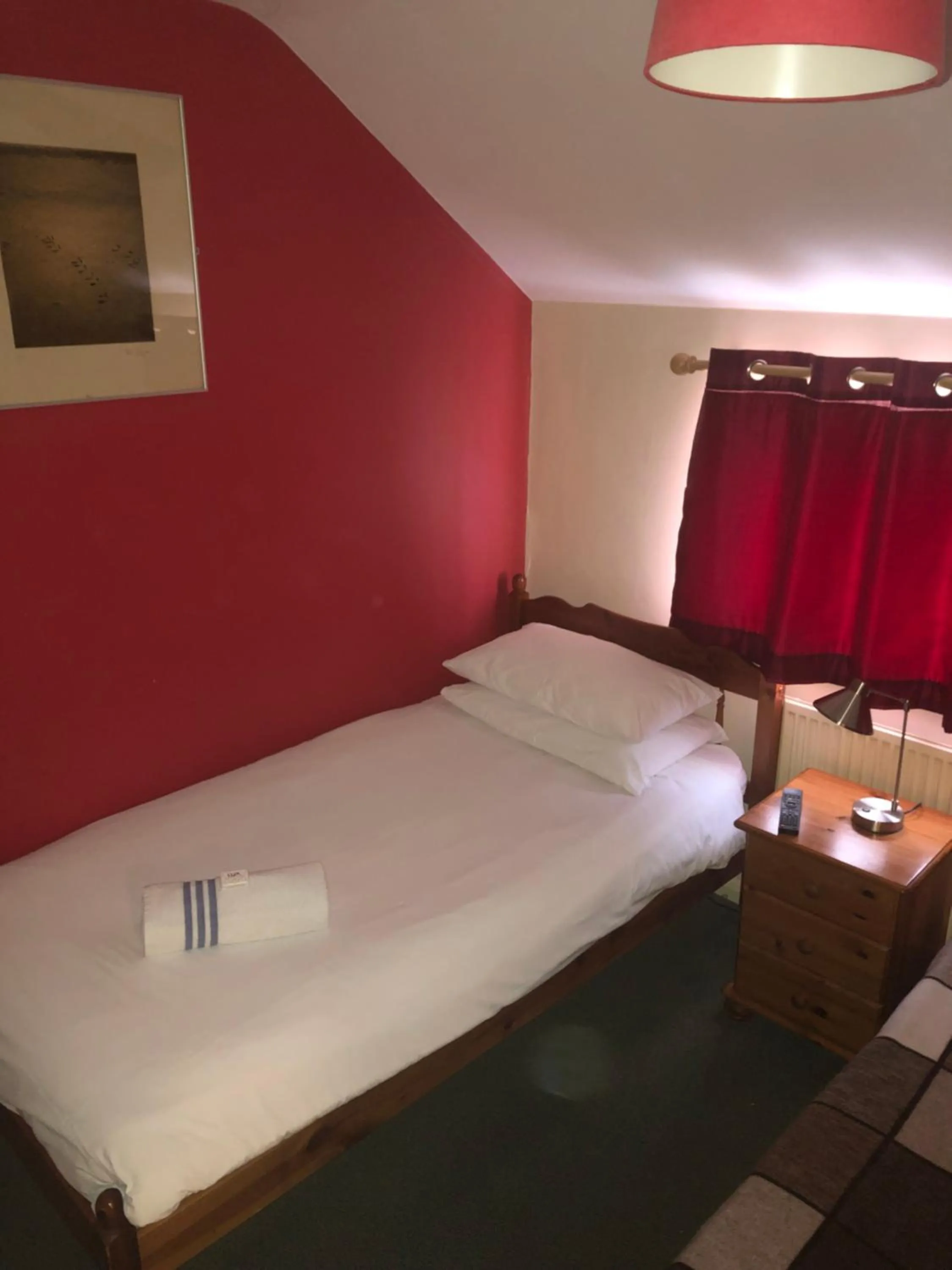 Bed in Red Lion Accommodation