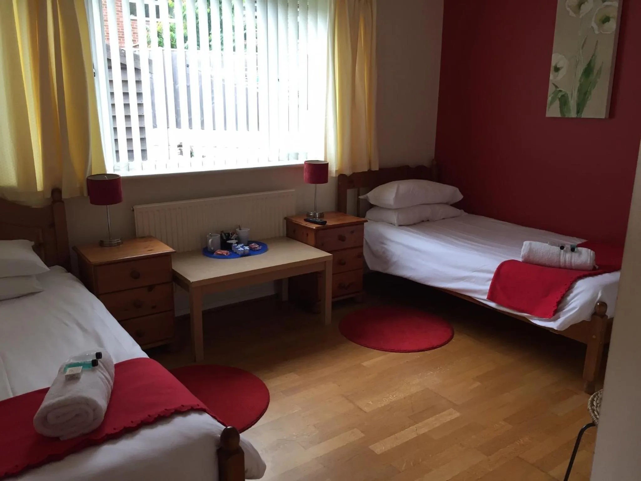 Bed in Red Lion Accommodation