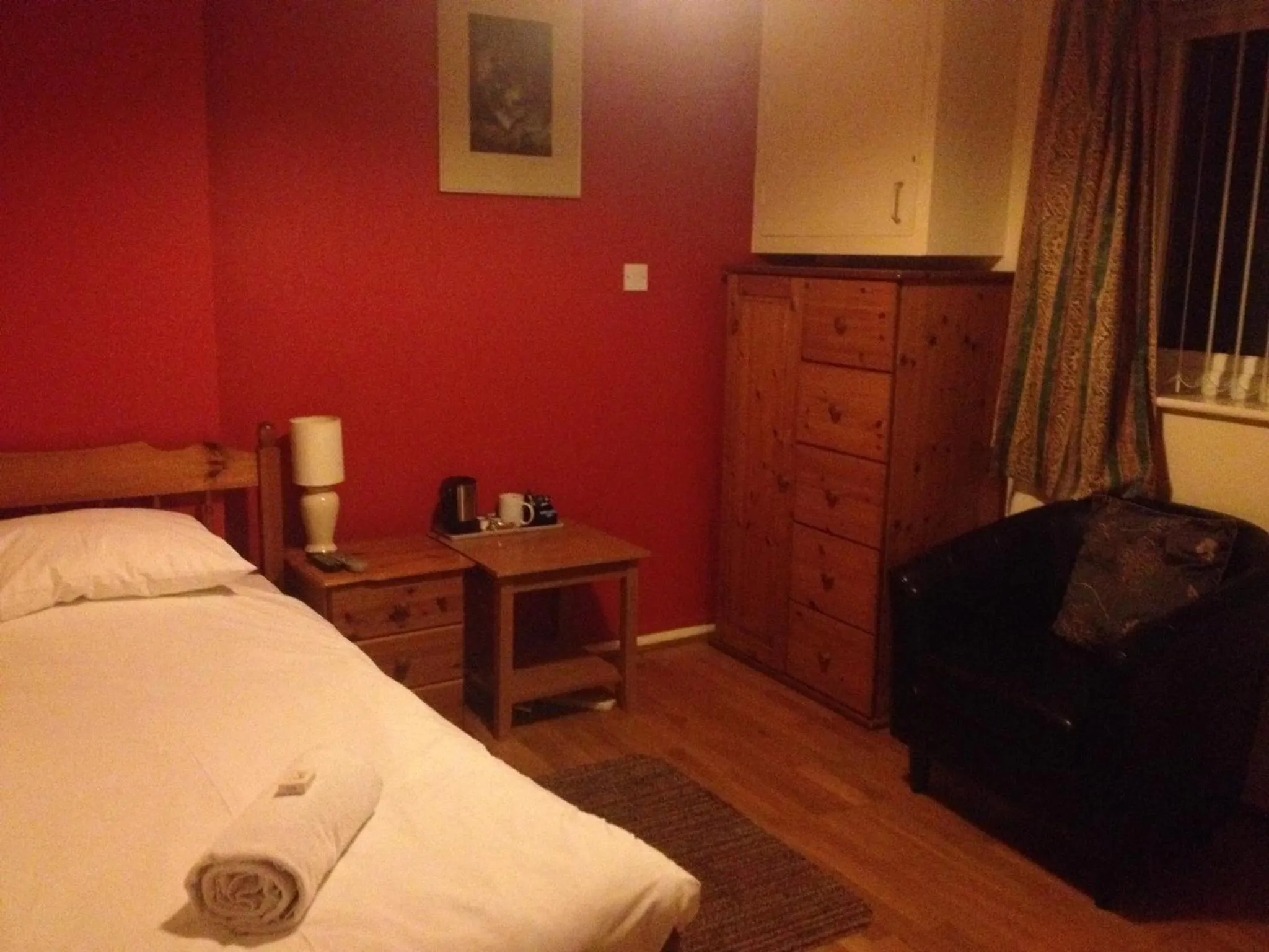 Bed in Red Lion Accommodation