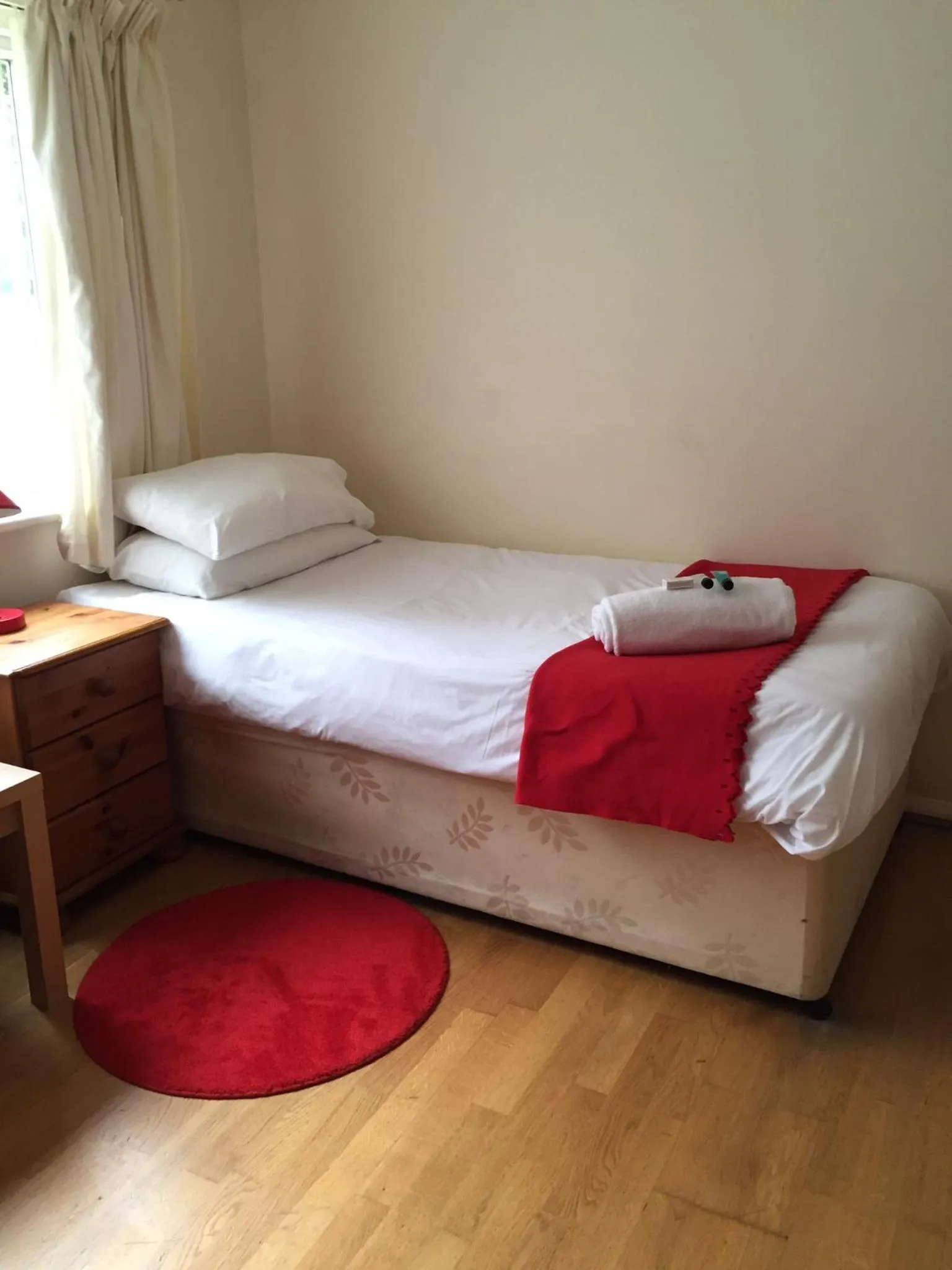 Bed in Red Lion Accommodation