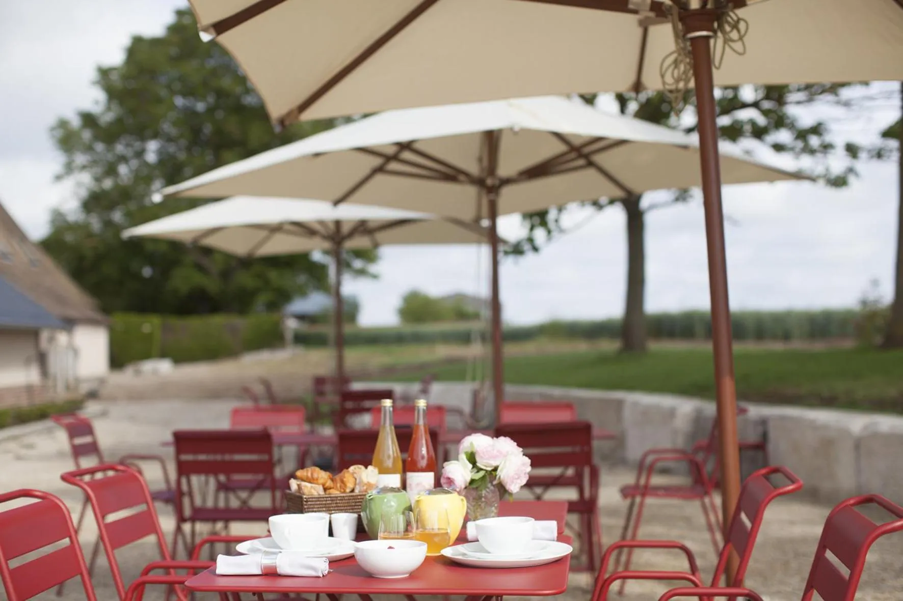 Patio in Manoir de Surville