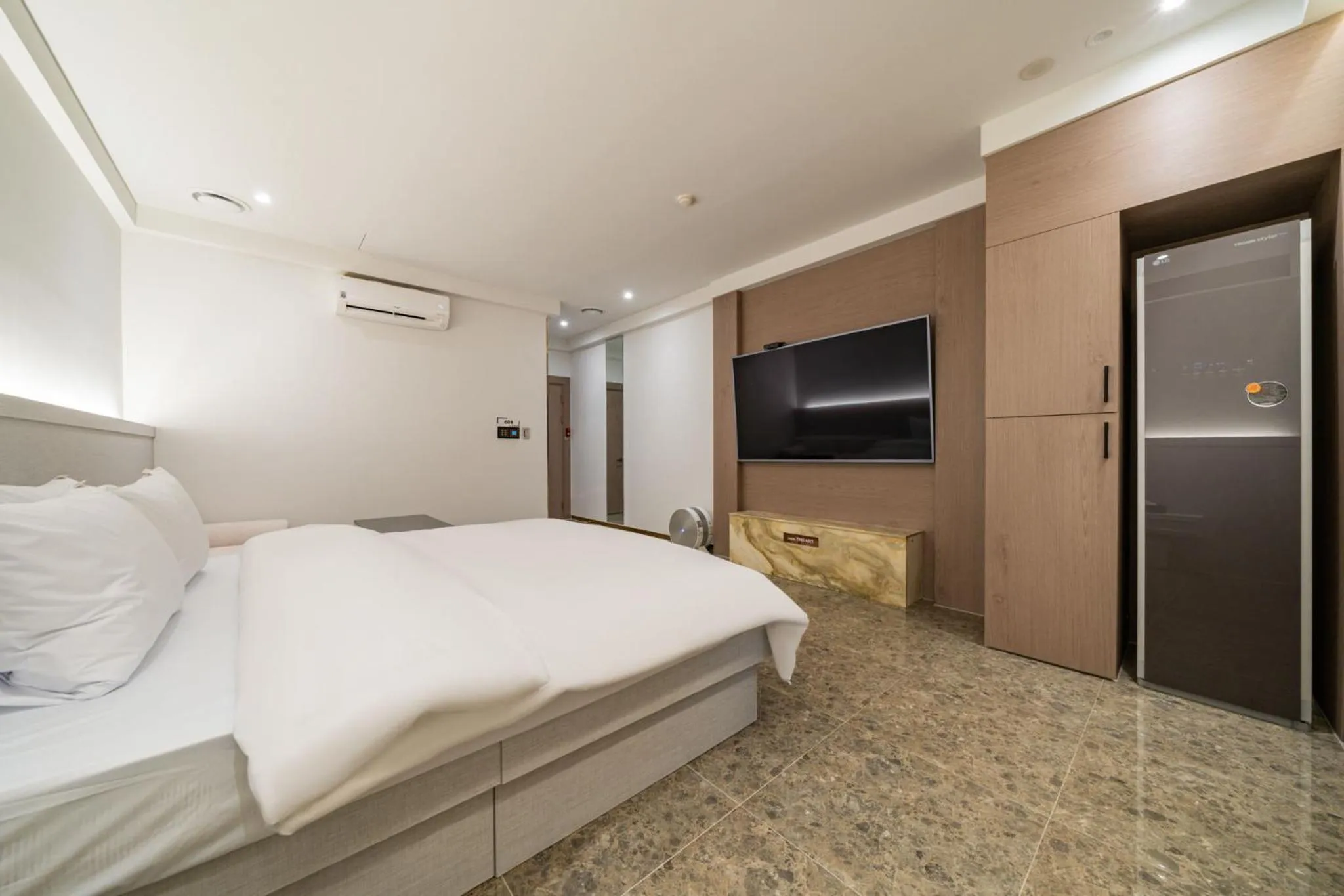 Bed in Hotel THE ART UIWANG