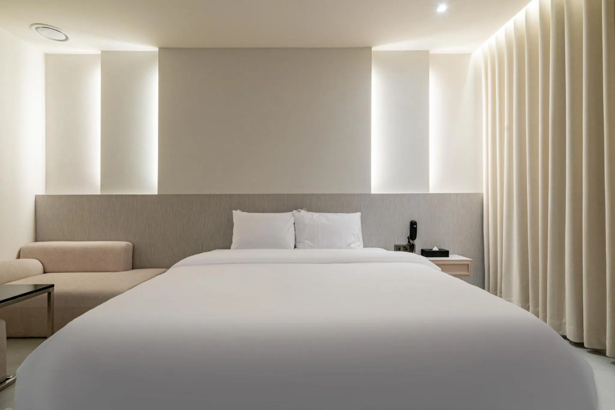 Bed in Hotel THE ART UIWANG