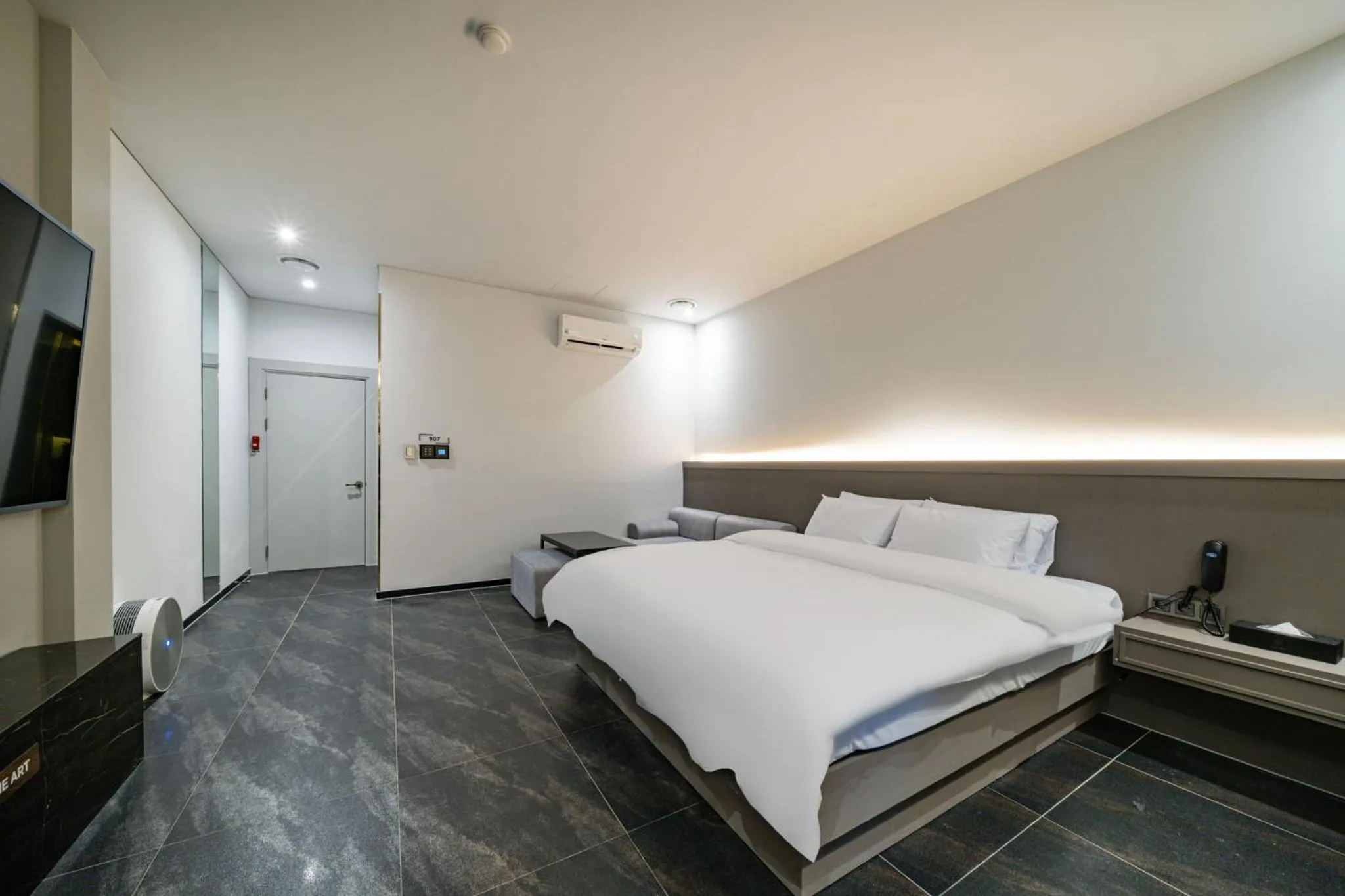 Bed in Hotel THE ART UIWANG