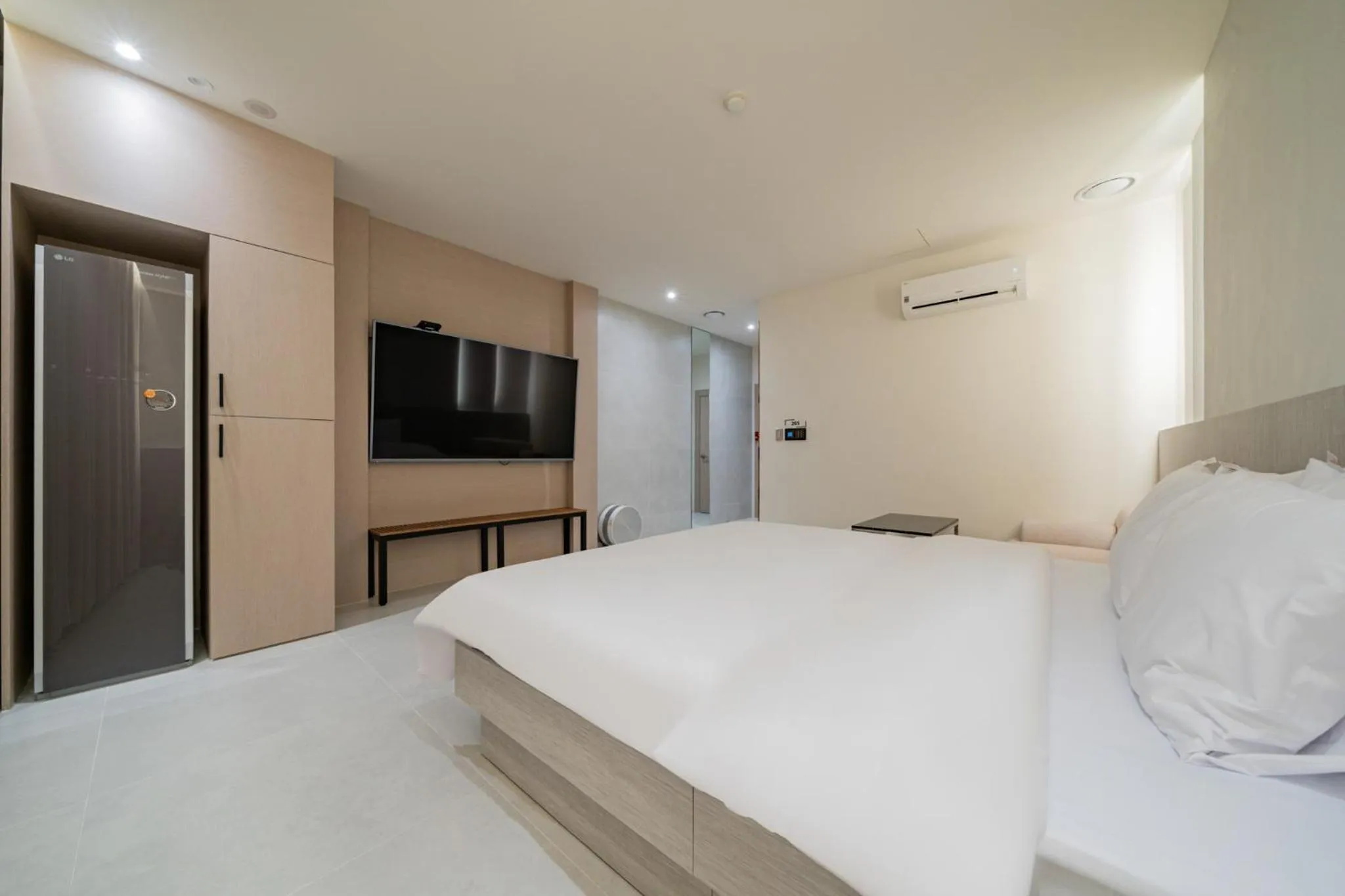 Bed in Hotel THE ART UIWANG