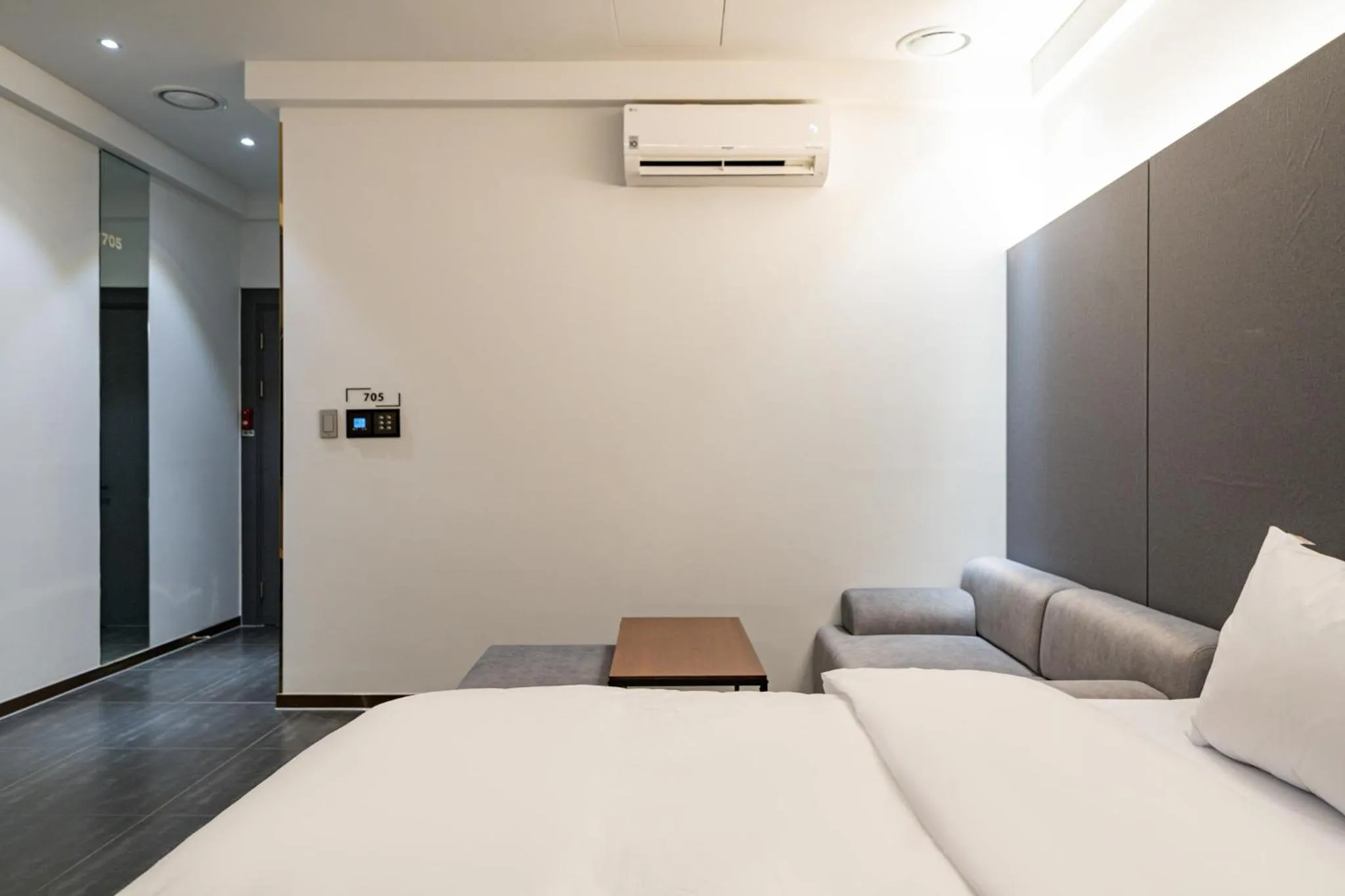 Bed in Hotel THE ART UIWANG