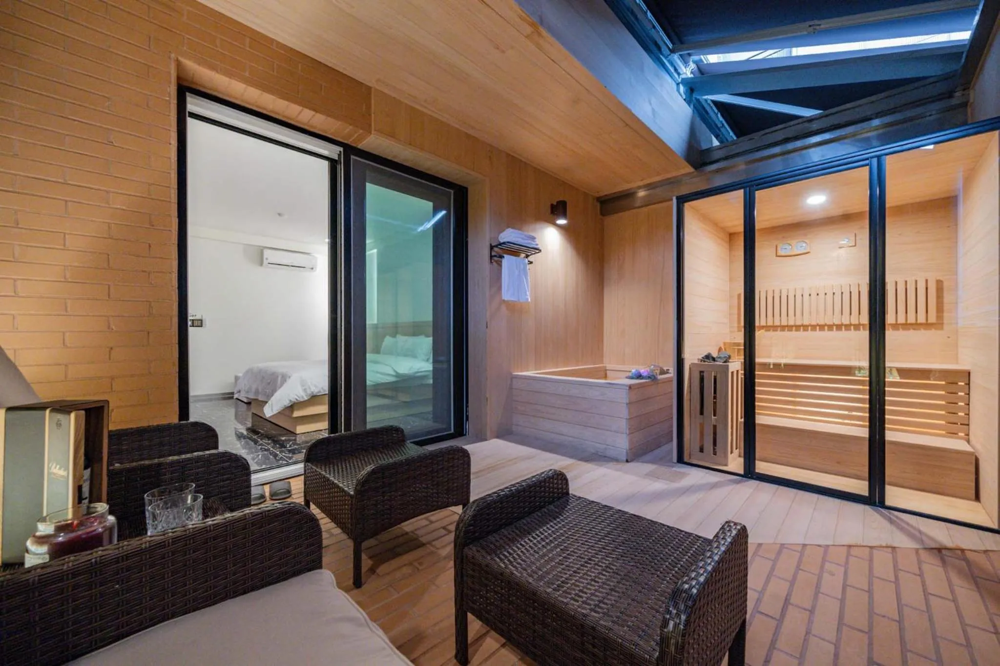 Bed in Hotel THE ART UIWANG