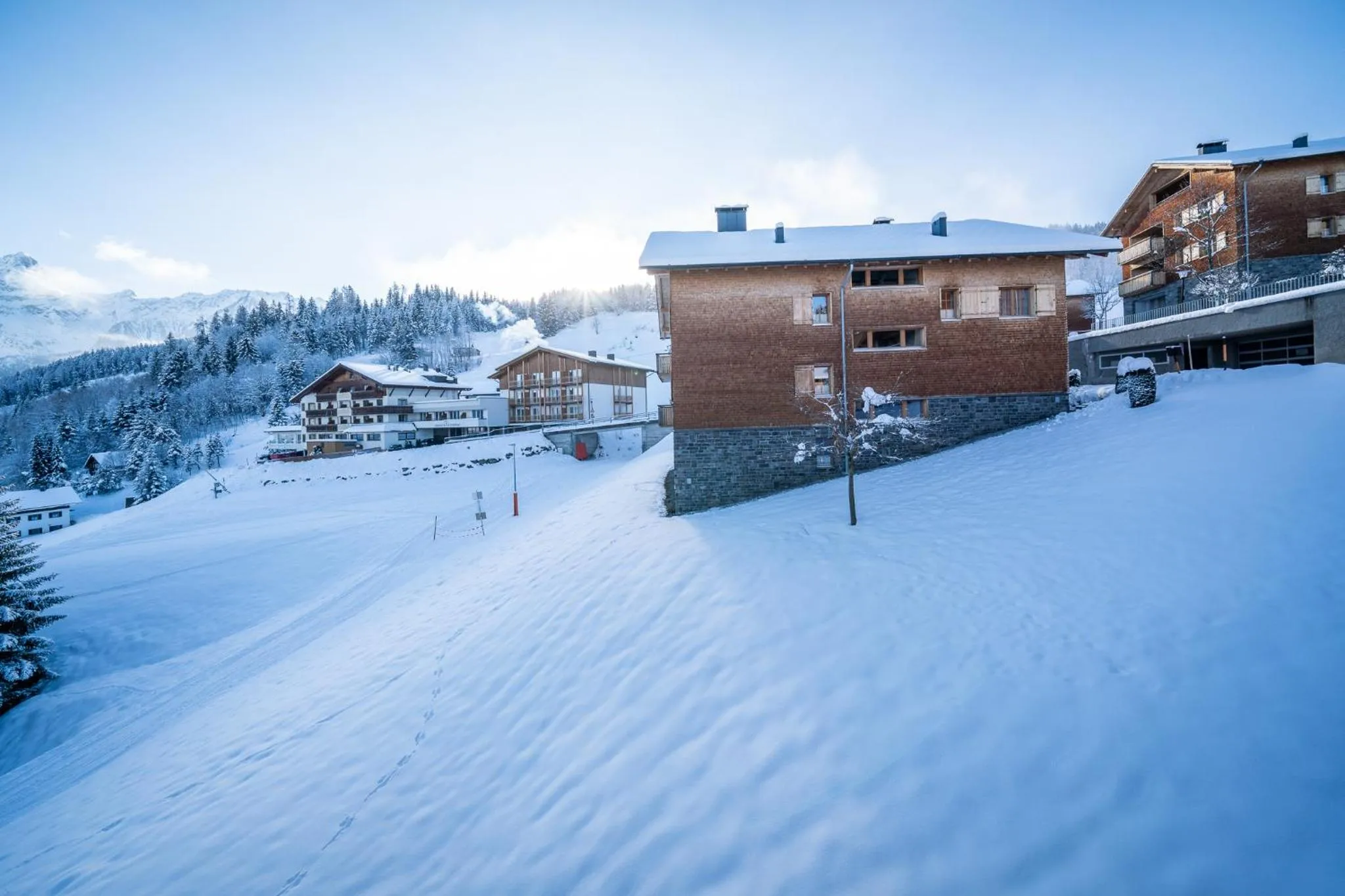 Property building in Landal Brandnertal