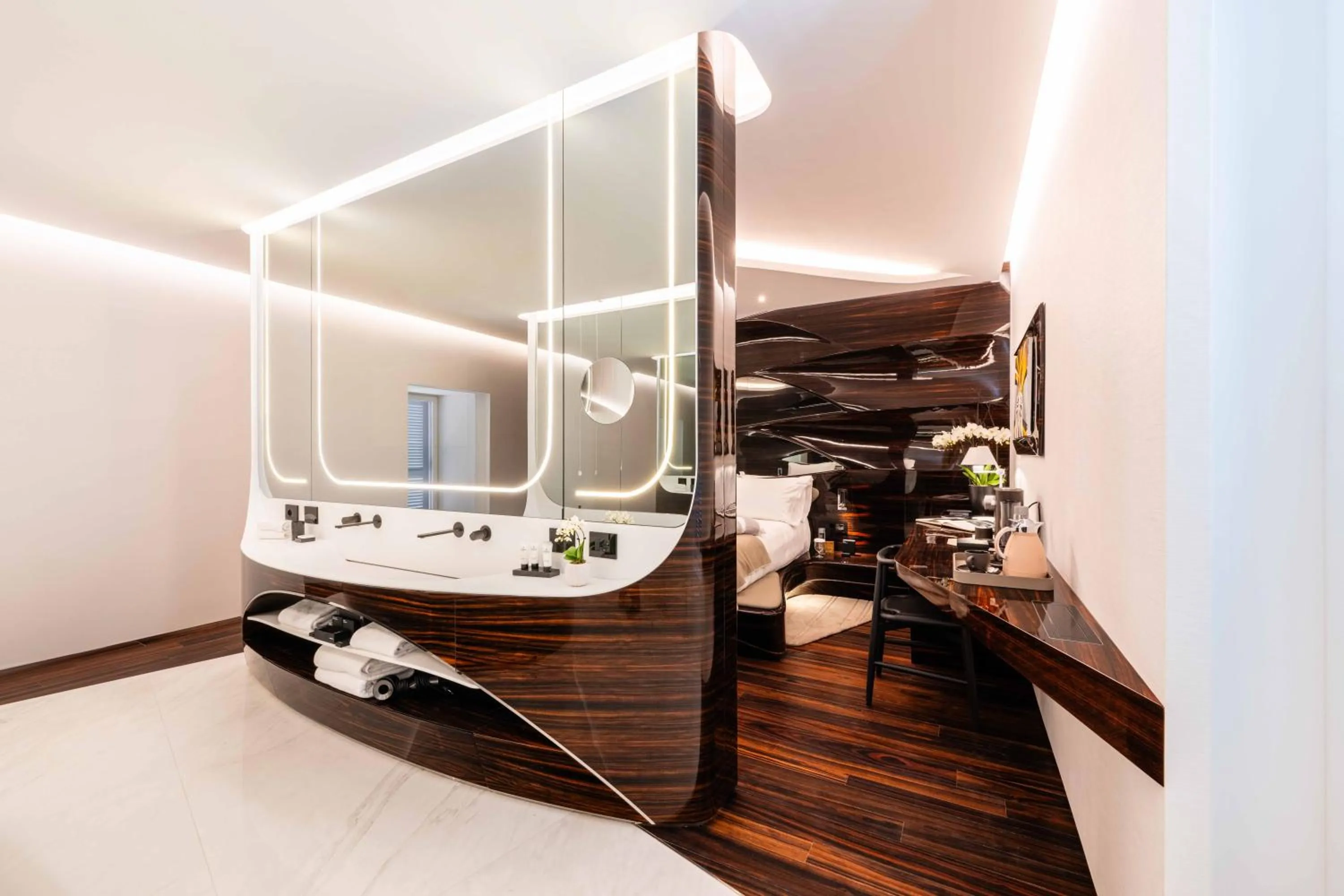 Bathroom in ROMEO Roma