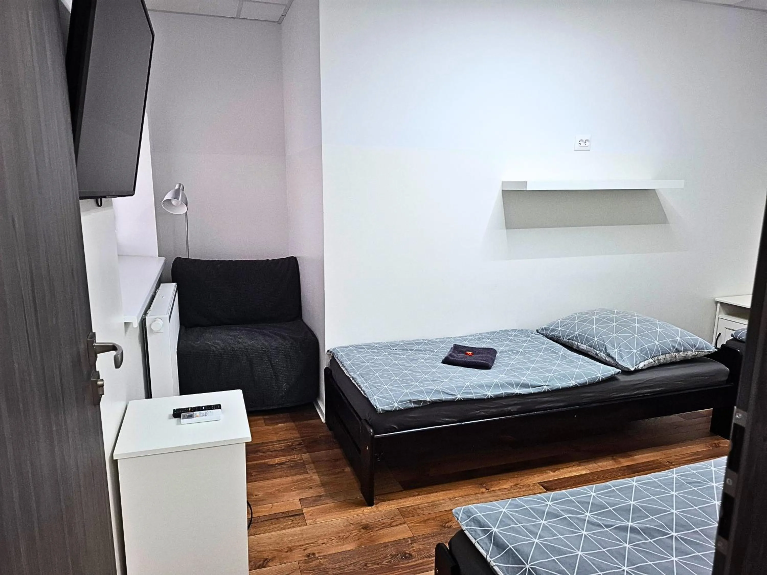 TV and multimedia, Bed in Dimael Hostel & Apartments
