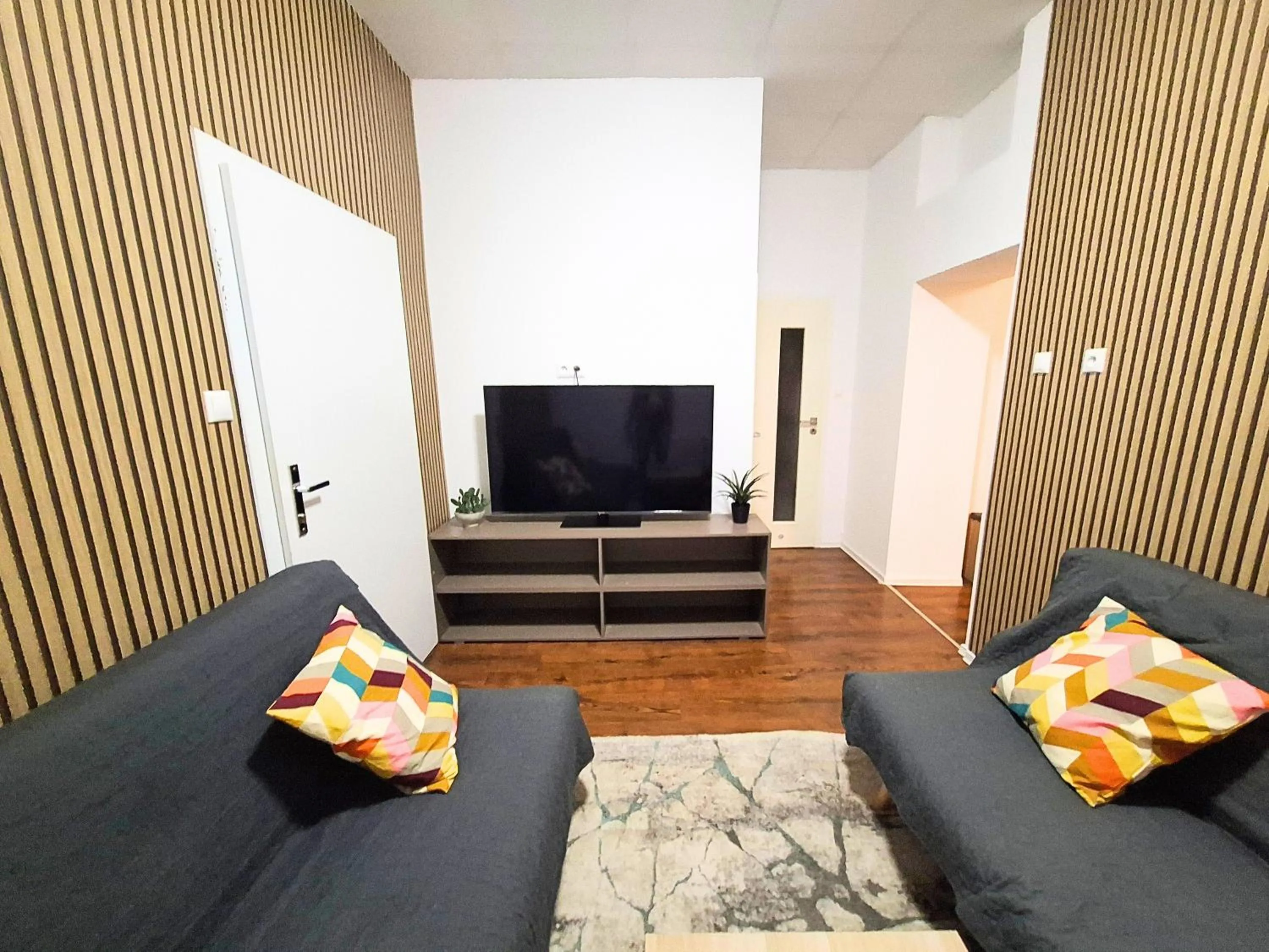Living room in Dimael Hostel & Apartments