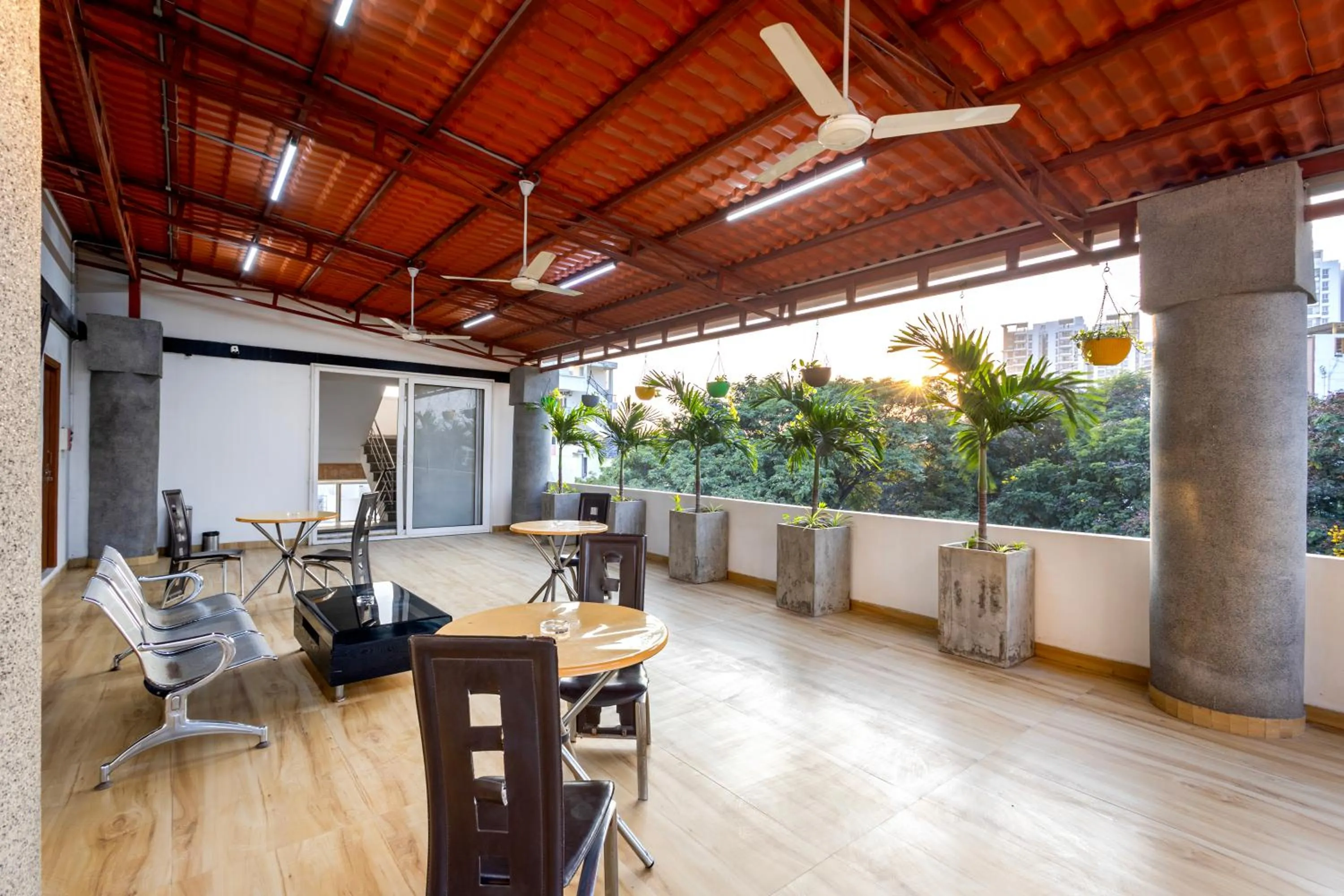 Seating area in Sunrise A Boutique Hotel, Kondapur - Gachibowli