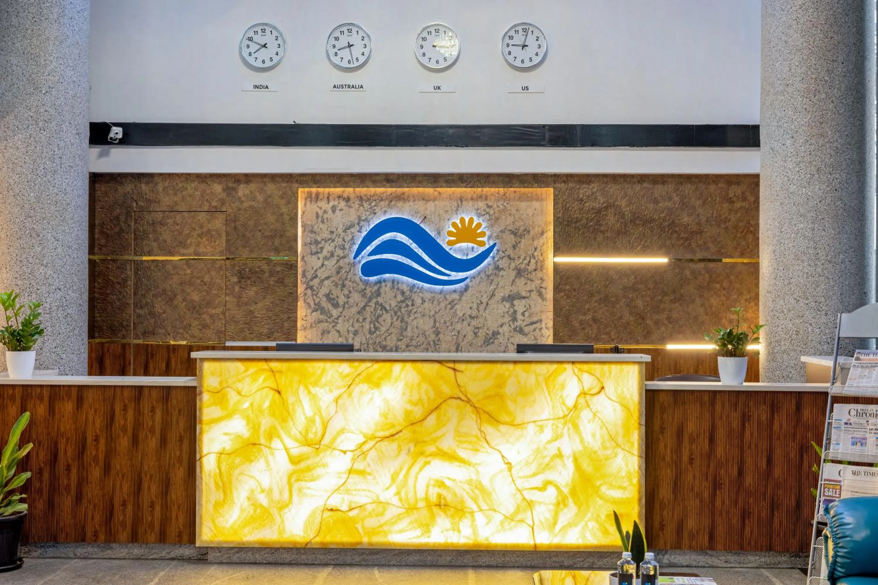 Lobby or reception in Sunrise A Boutique Hotel, Kondapur - Gachibowli