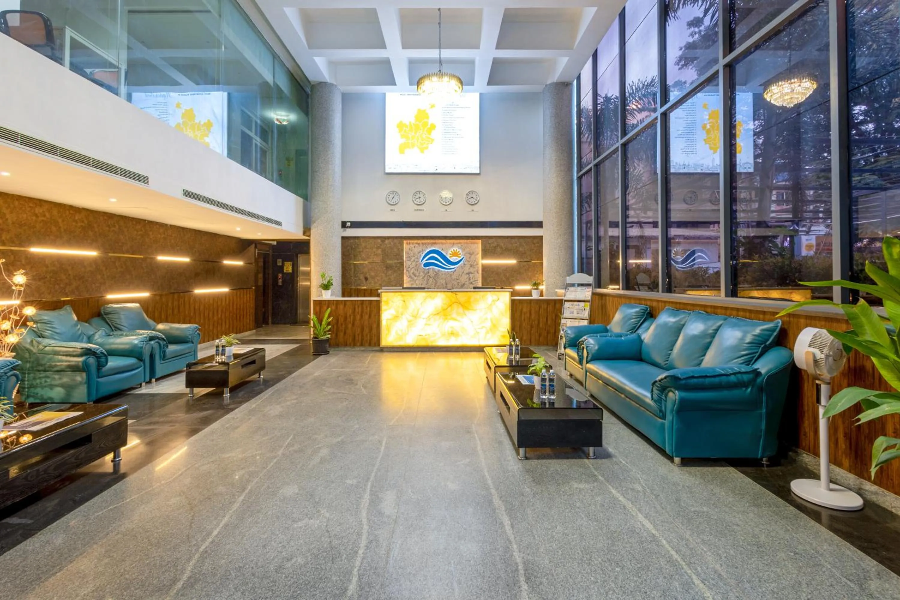 Lobby or reception in Sunrise A Boutique Hotel, Kondapur - Gachibowli
