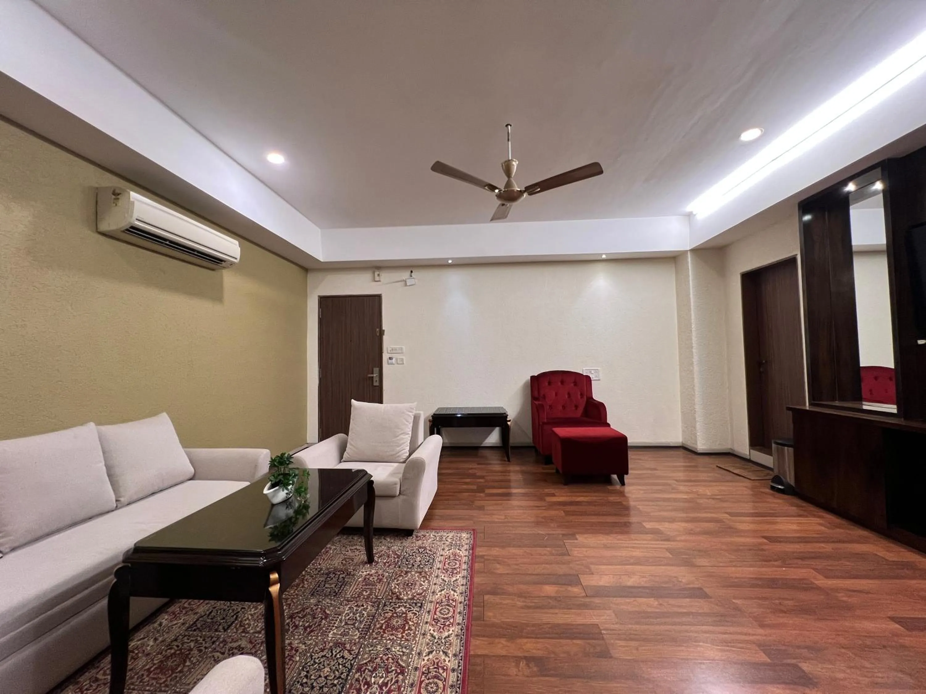 Living room in Aayush Resort Karjat