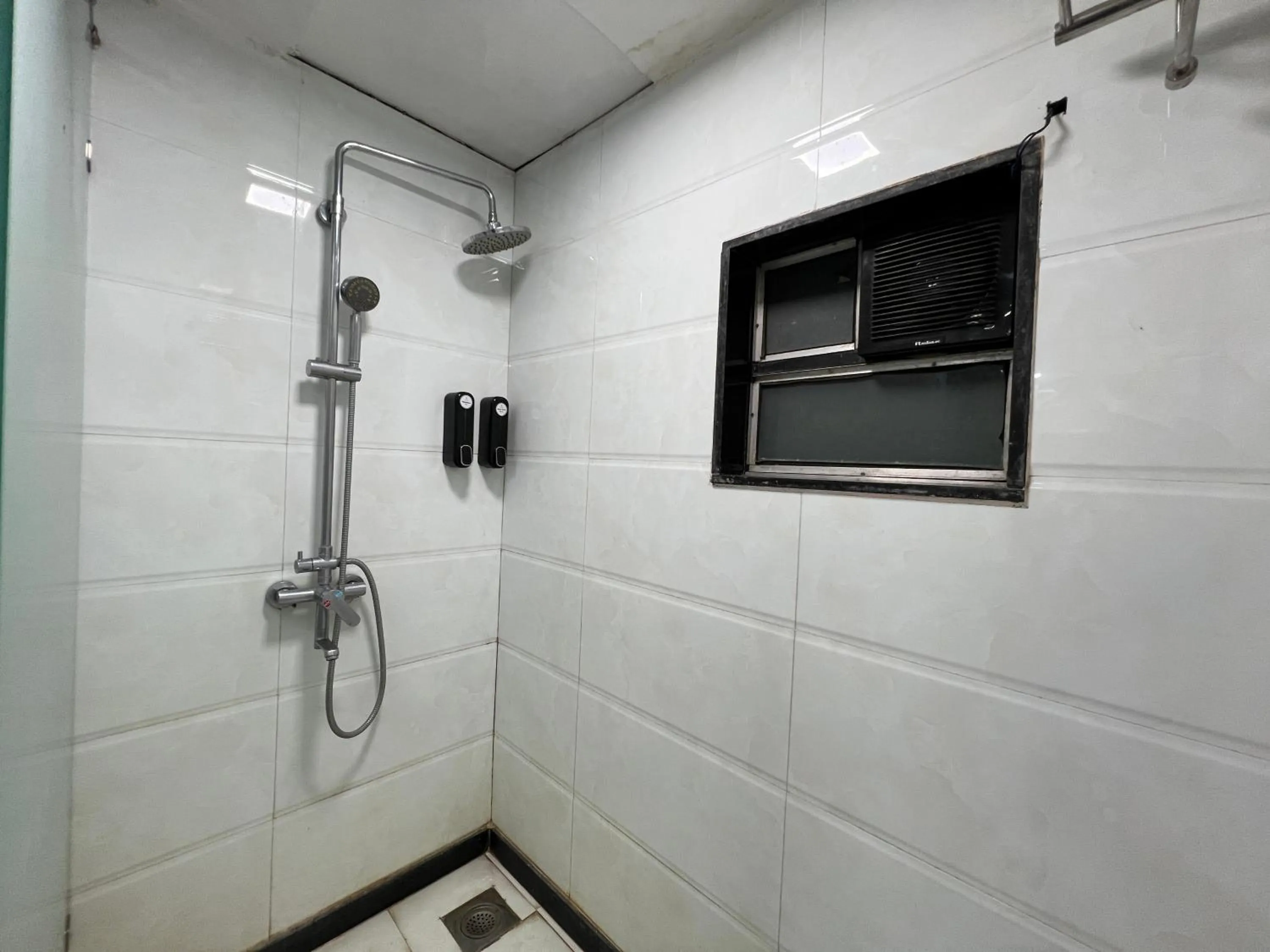 Shower in Aayush Resort Karjat