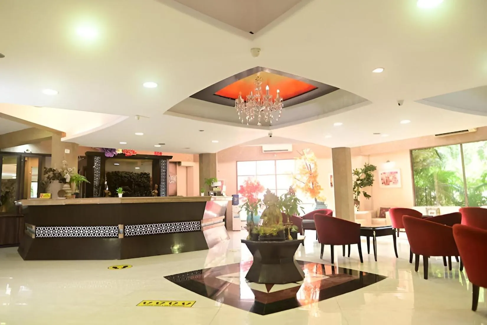 Lobby or reception in Aayush Resort Karjat