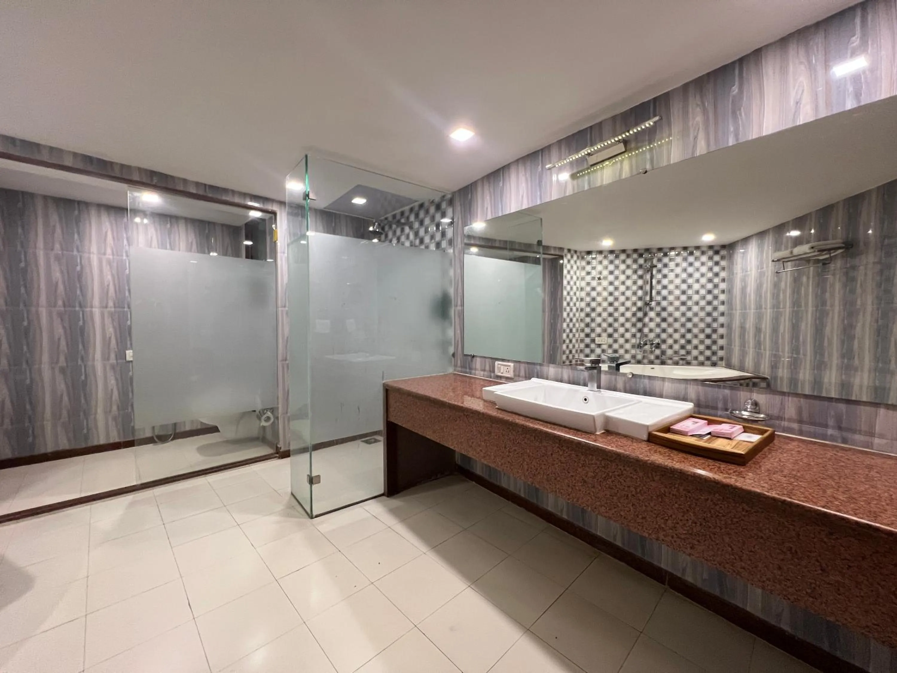 Bathroom in Aayush Resort Karjat