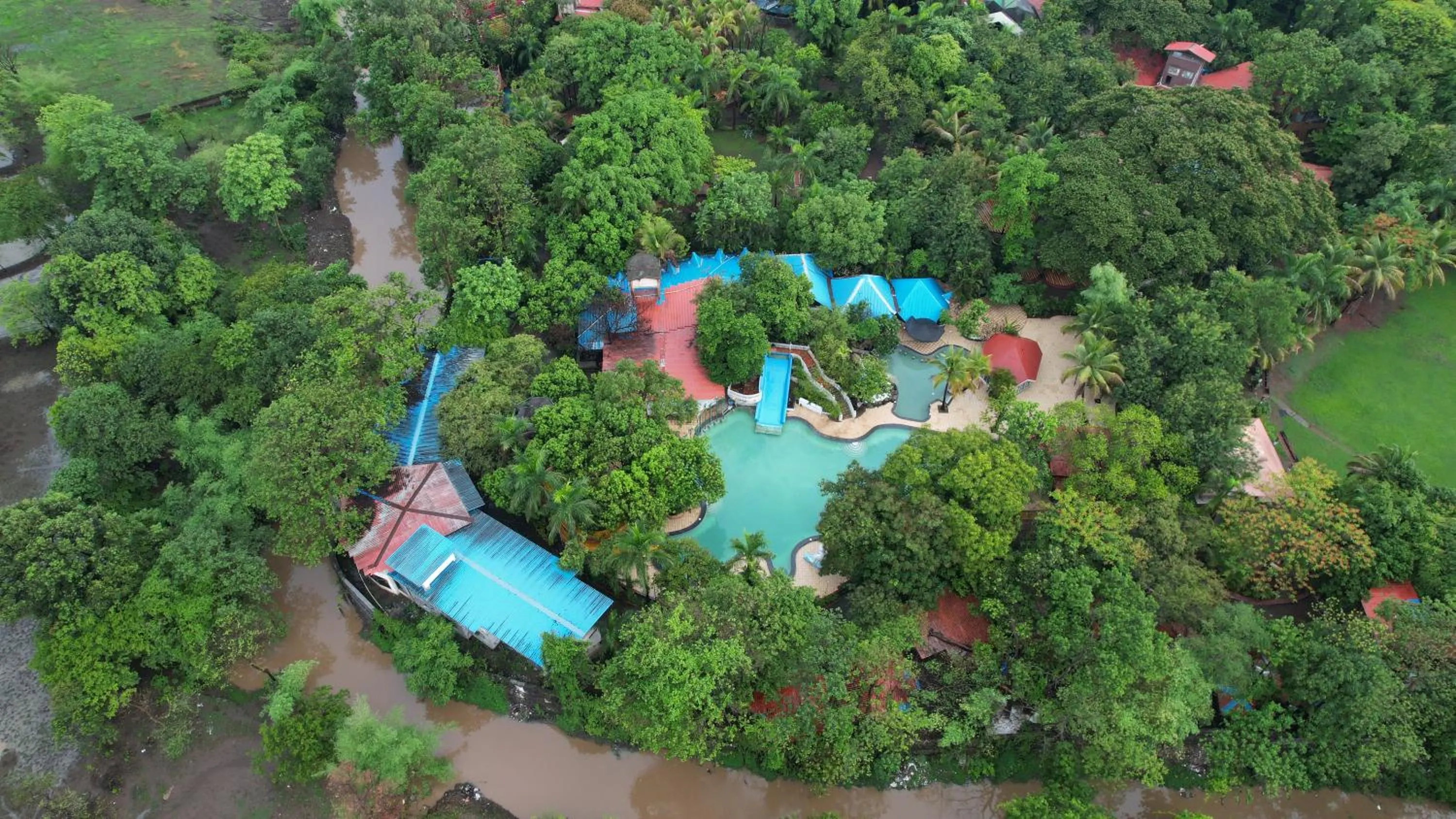 Property building in Aayush Resort Karjat