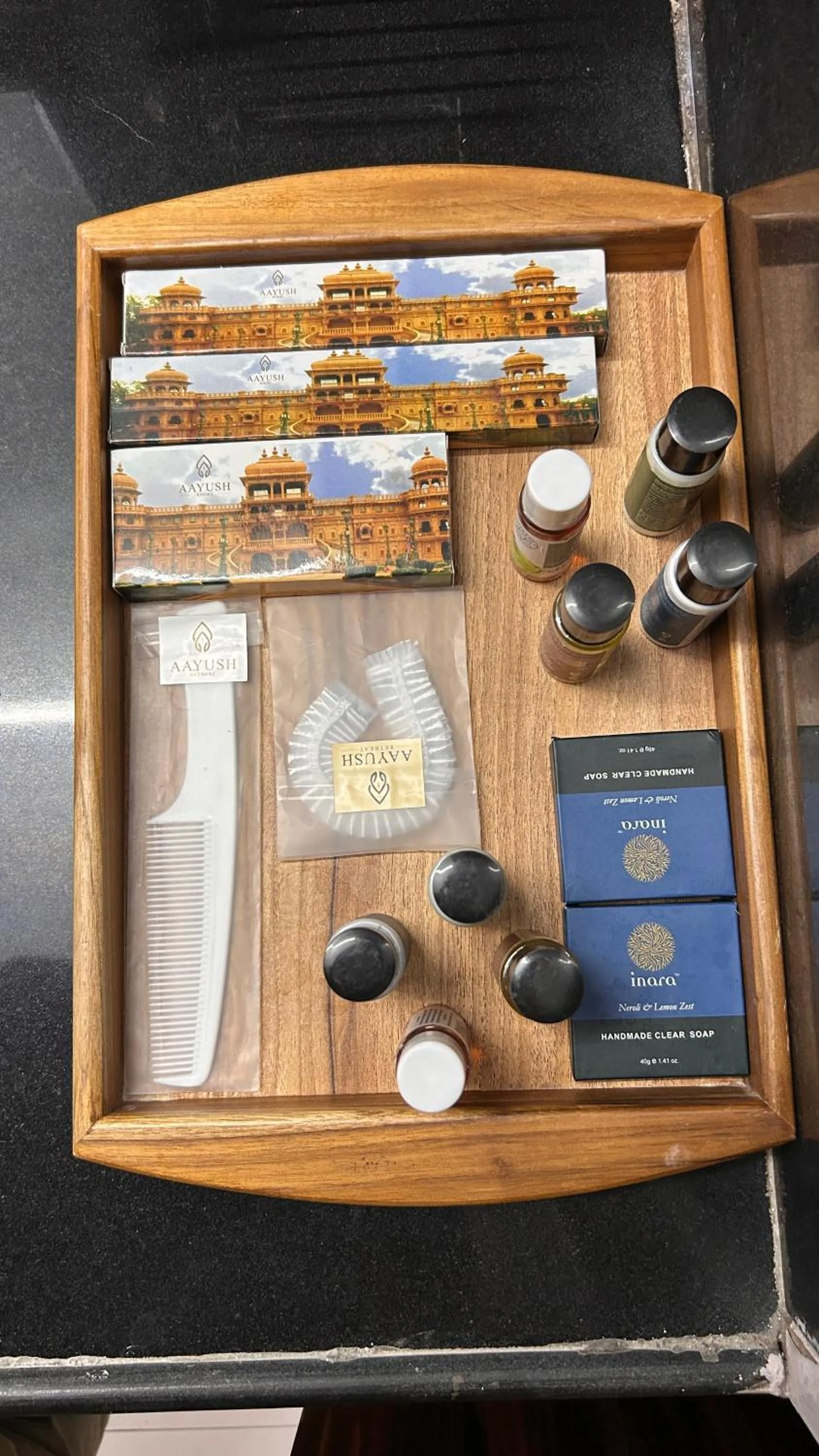 towels in Aayush Resort Karjat