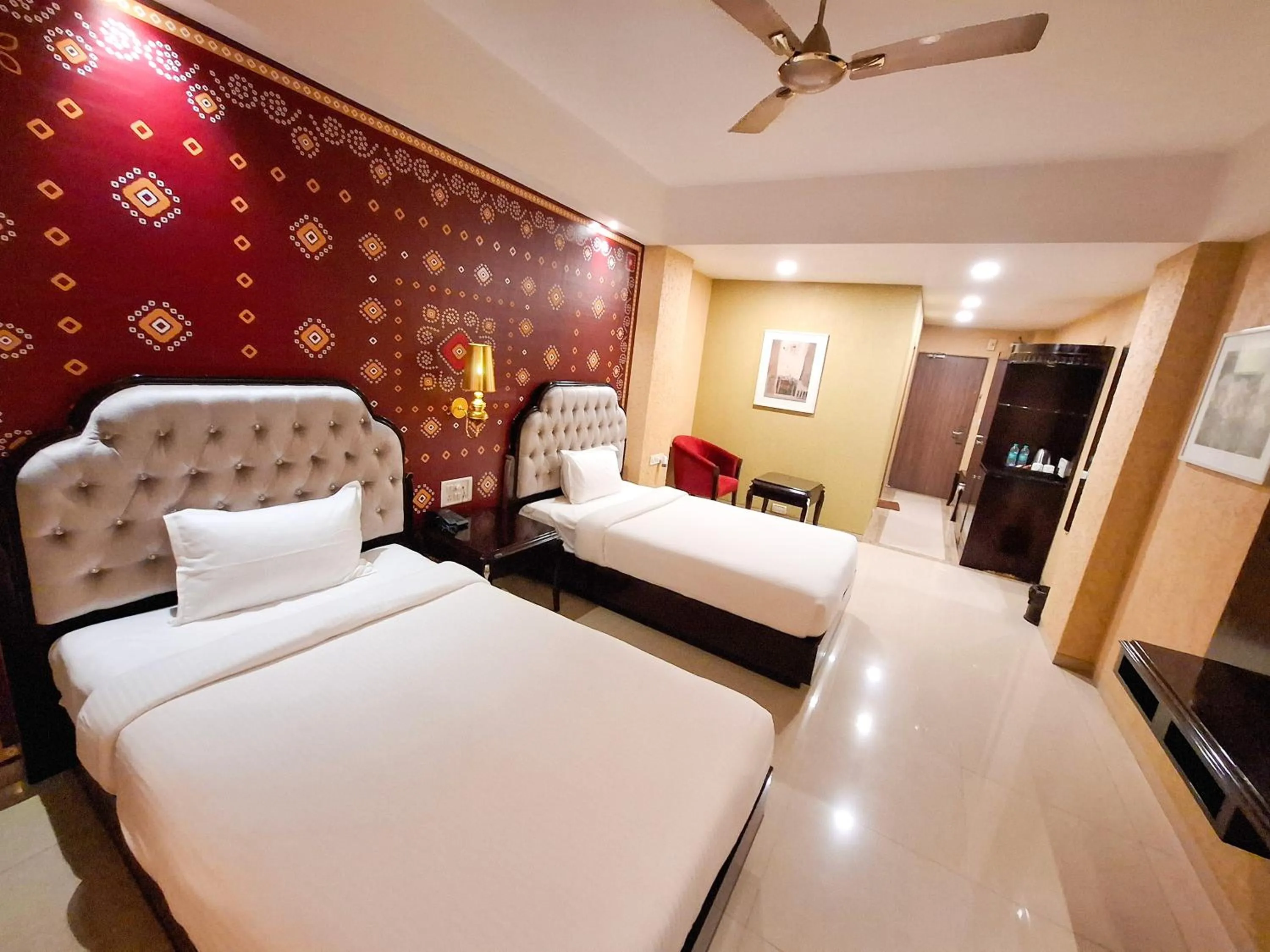 Bed in Aayush Resort Karjat