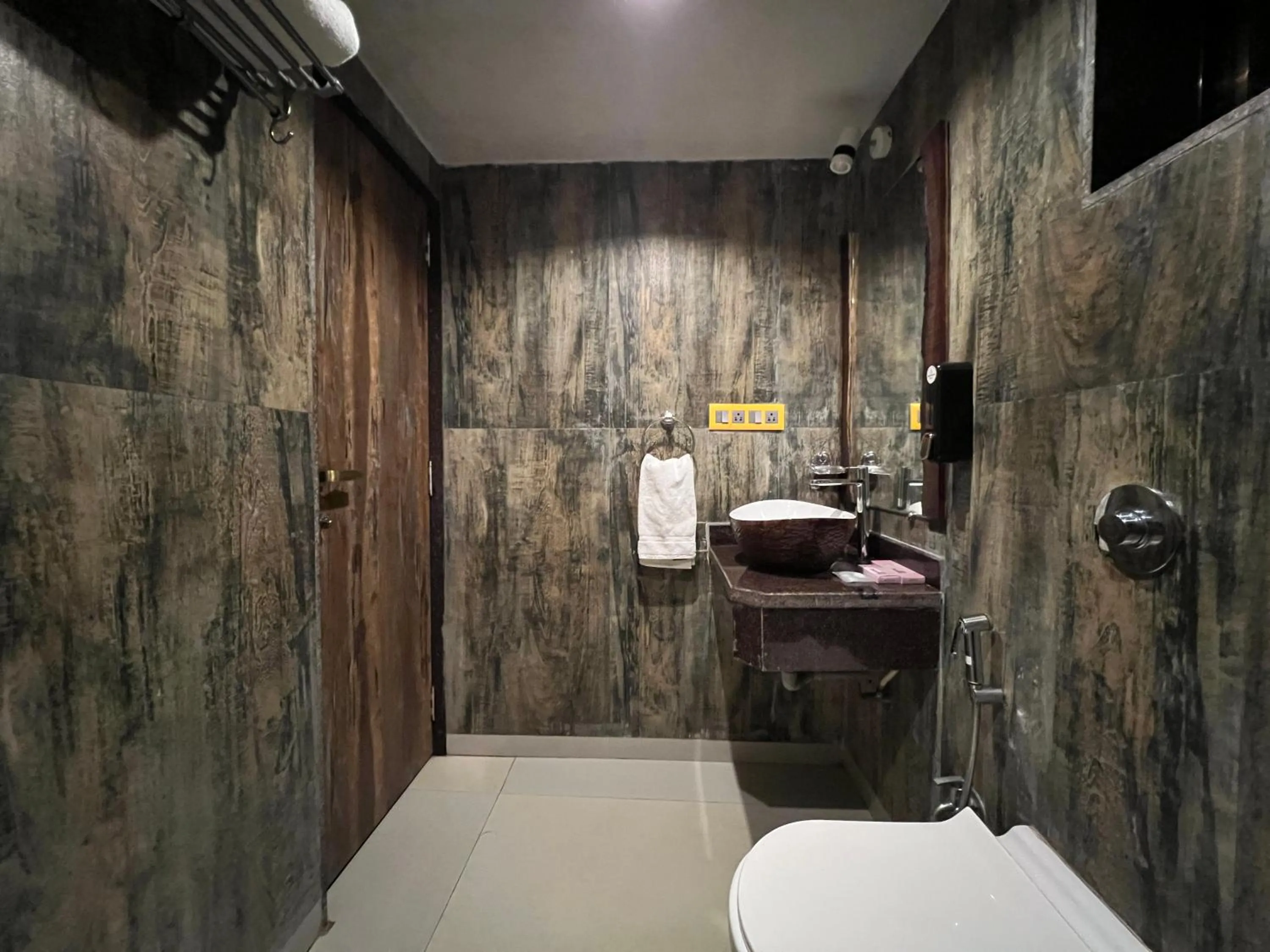 Bathroom in Aayush Resort Karjat