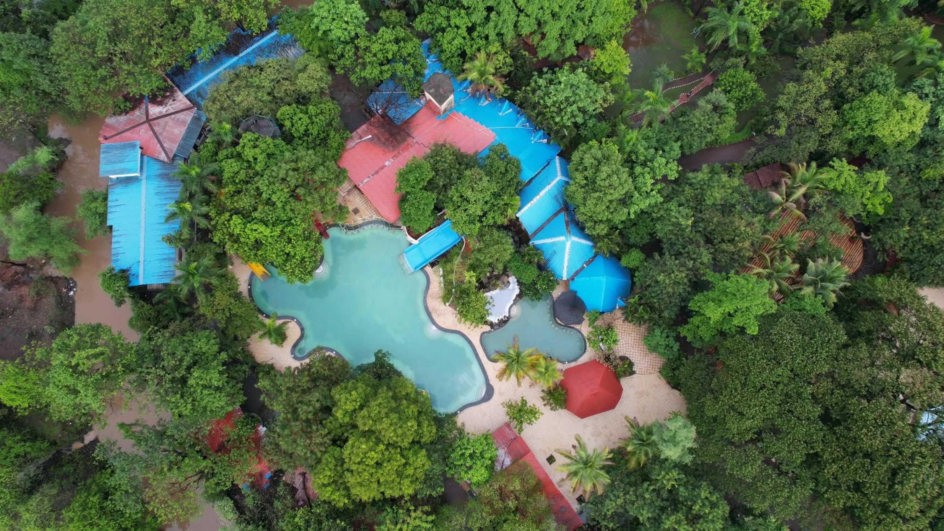 Property building in Aayush Resort Karjat