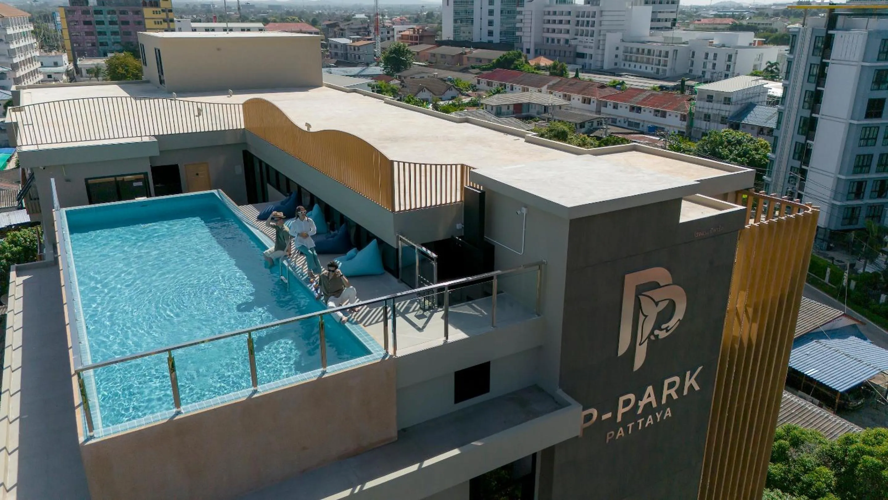 Property building in P-Park Hotel Pattaya