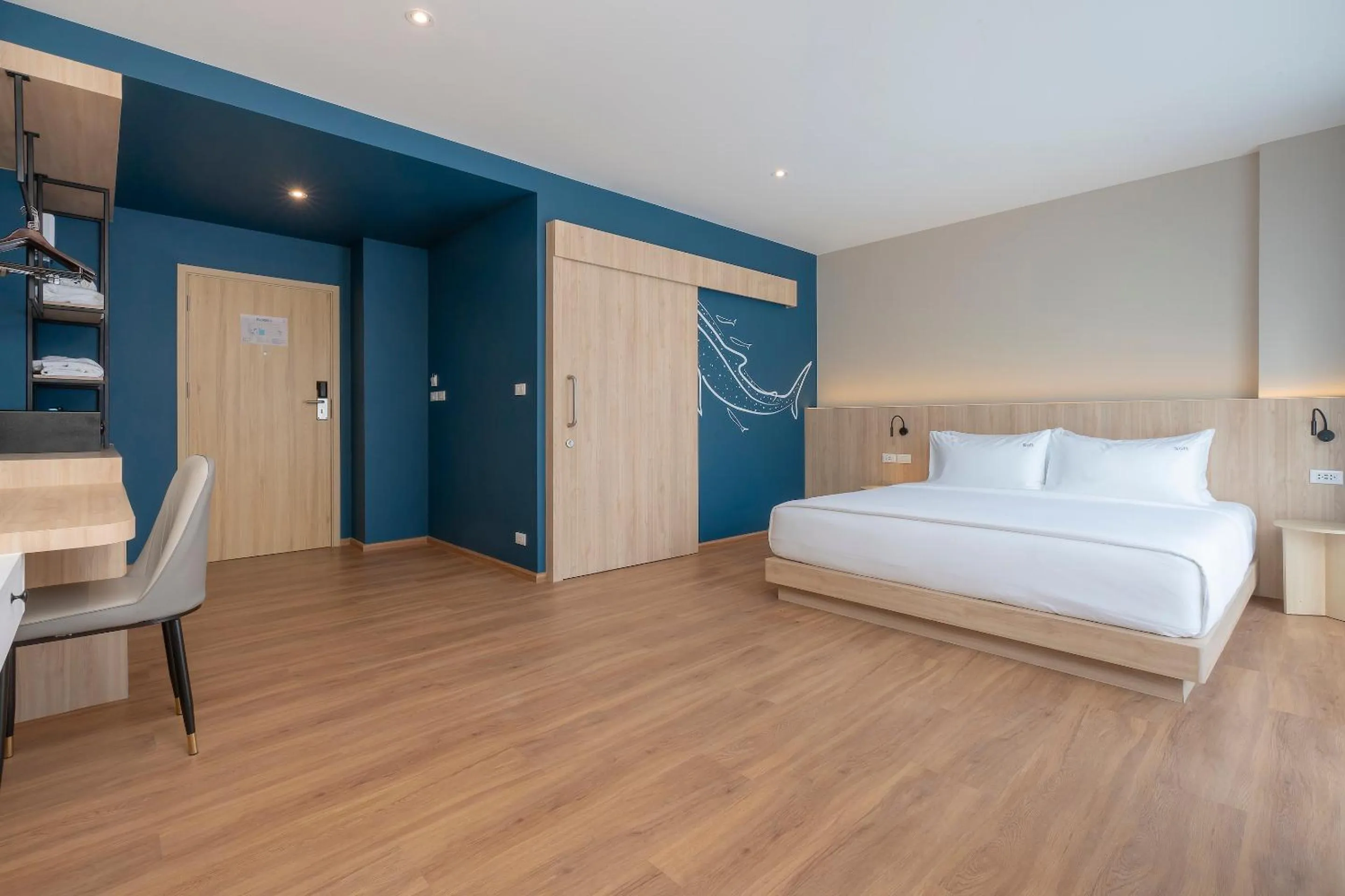 Bed in P-Park Hotel Pattaya