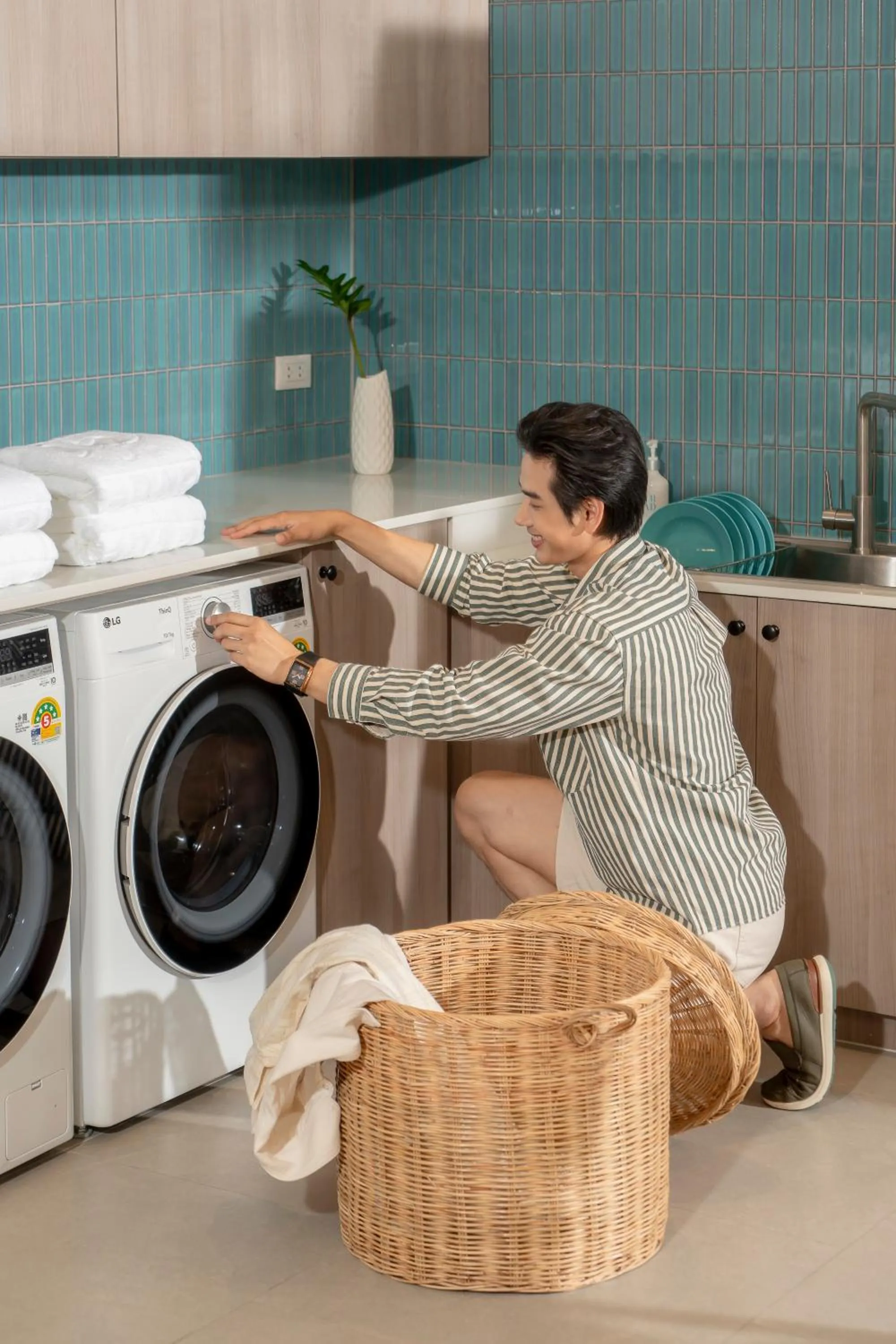 washing machine in P-Park Hotel Pattaya