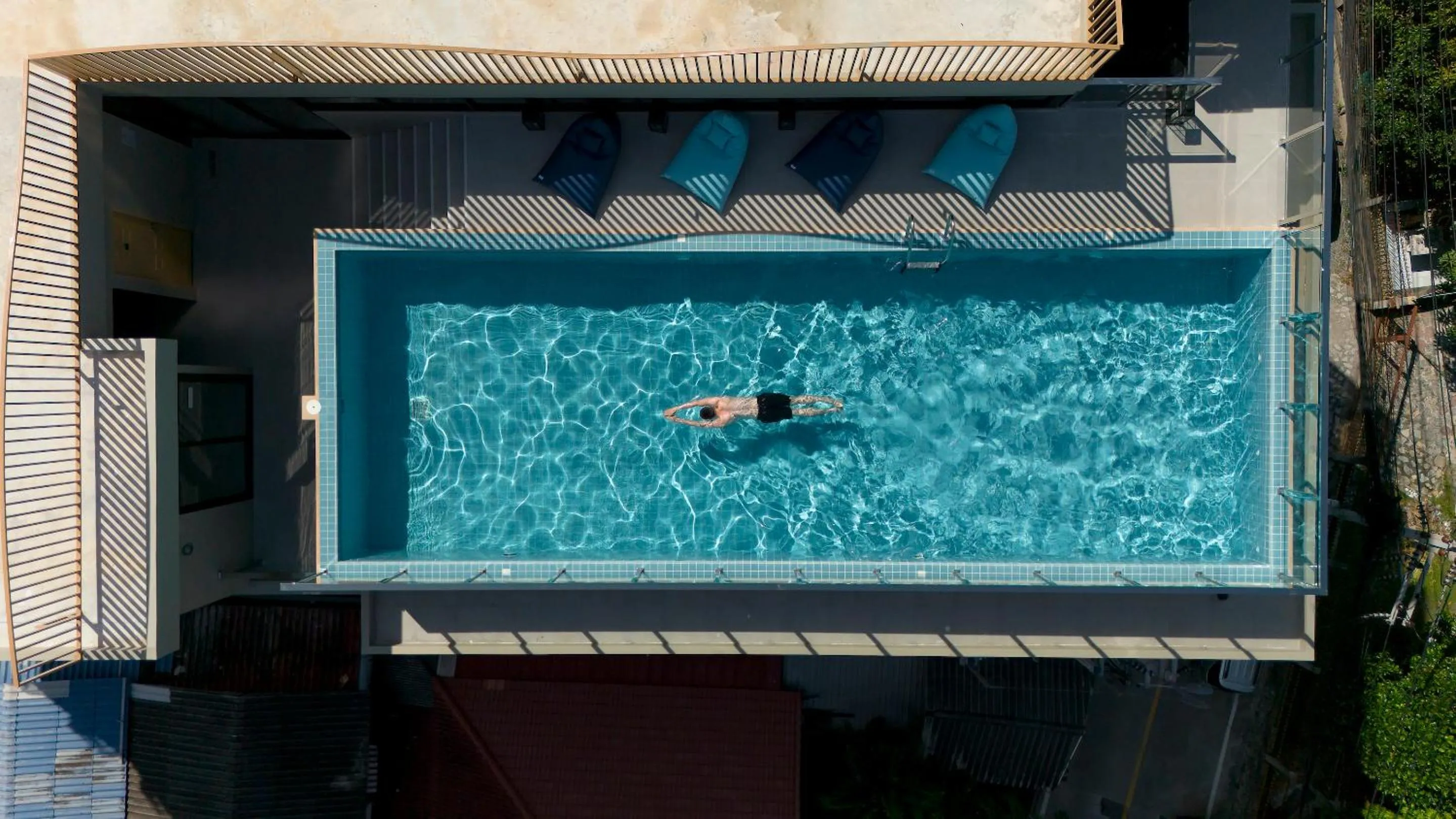Swimming pool in P-Park Hotel Pattaya
