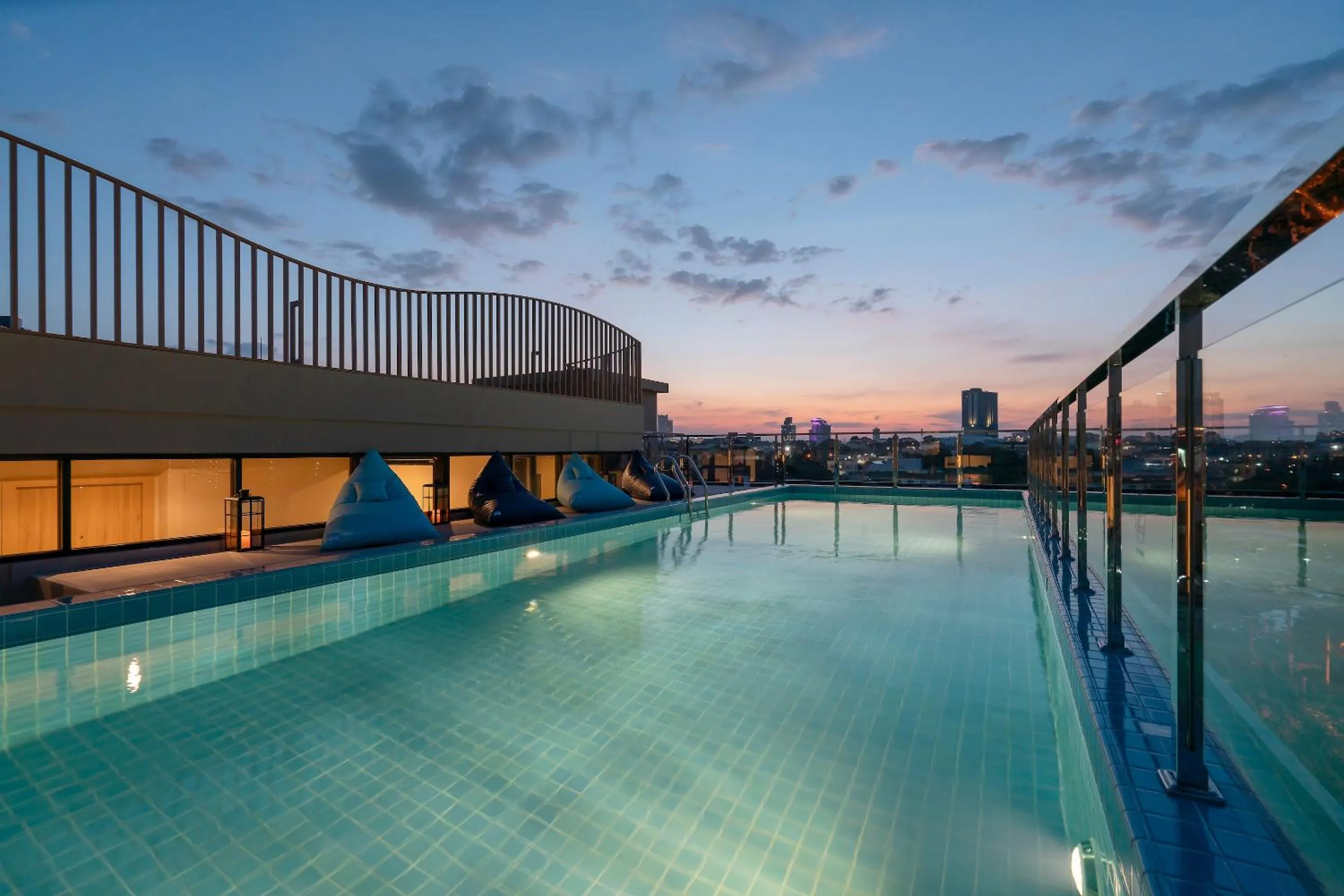 Swimming pool in P-Park Hotel Pattaya