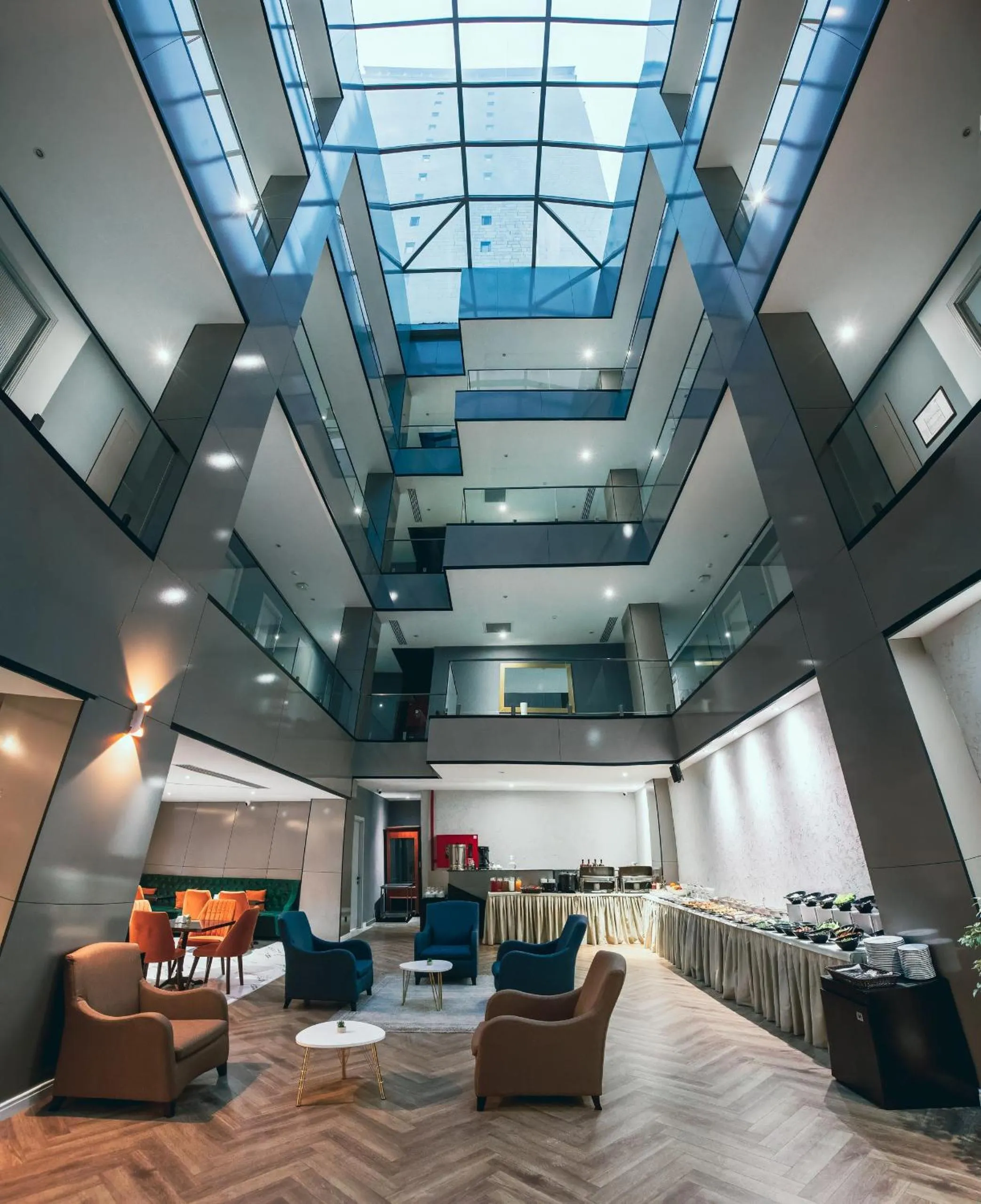 Seating area in CONGRESS Hotel