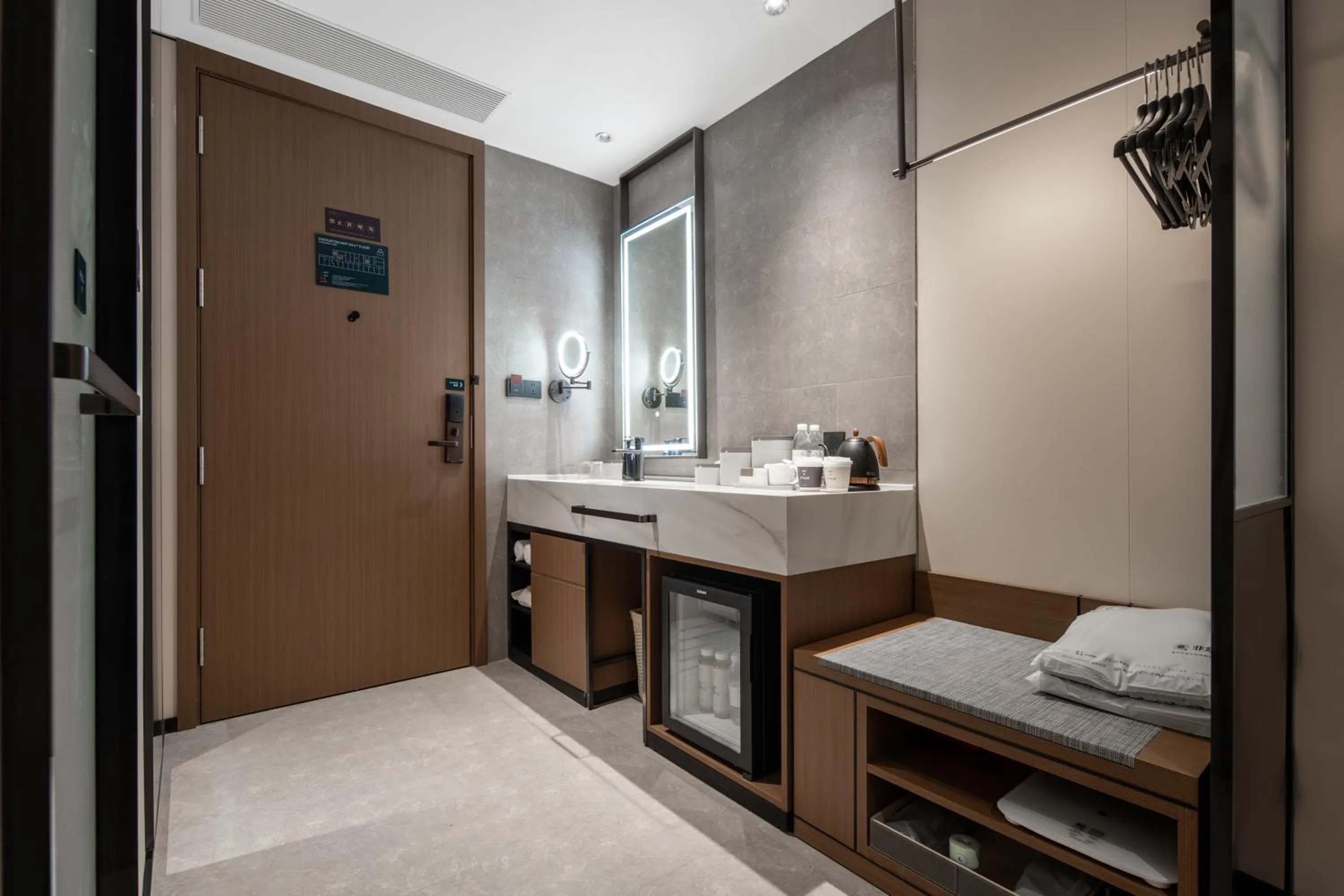 Bed in Atour Hotel Chengdu Jinniui Yipintianxia