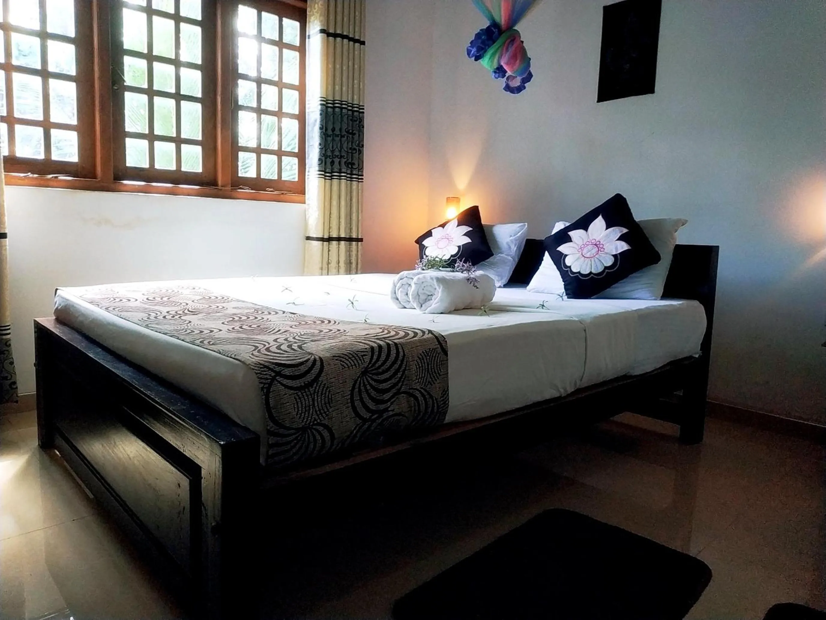 Bed in Green heaven safari resort Udawalawa