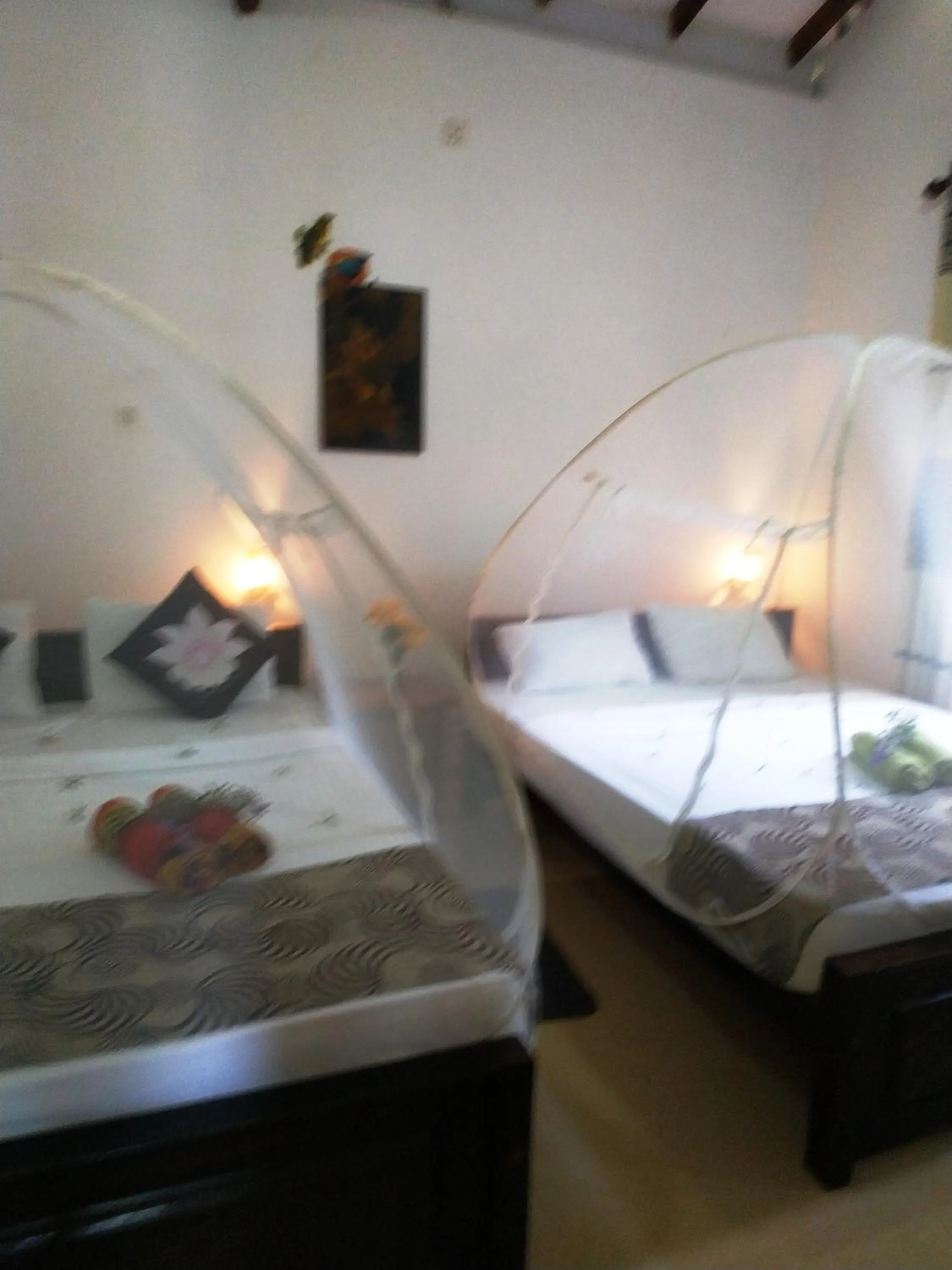 Bed in Green heaven safari resort Udawalawa